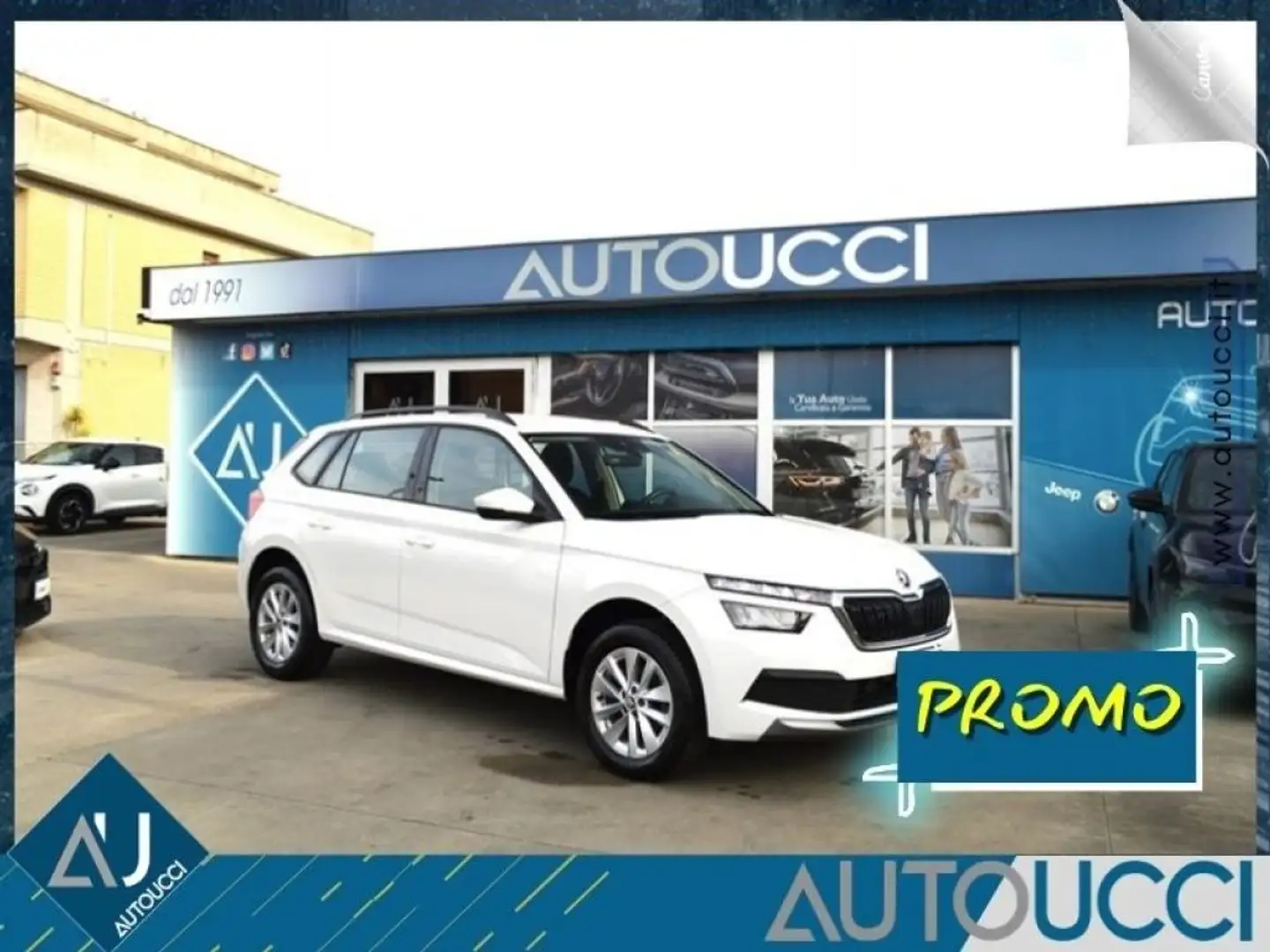Skoda Kamiq 1.0 TSI Ambition Weiß - 1