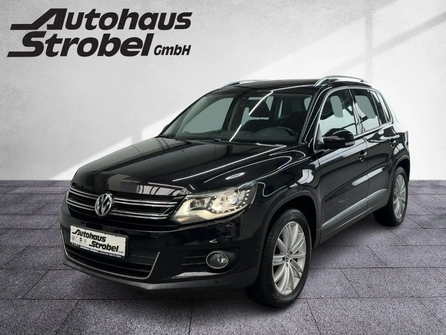 Volkswagen Tiguan 2.0 TDI DSG 4M Sport & Style Alcantara AH Schwarz - 2