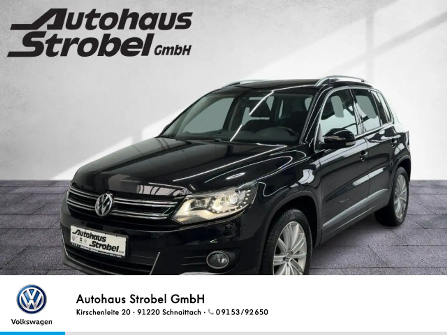 Volkswagen Tiguan 2.0 TDI DSG 4M Sport & Style Alcantara AH Schwarz - 1