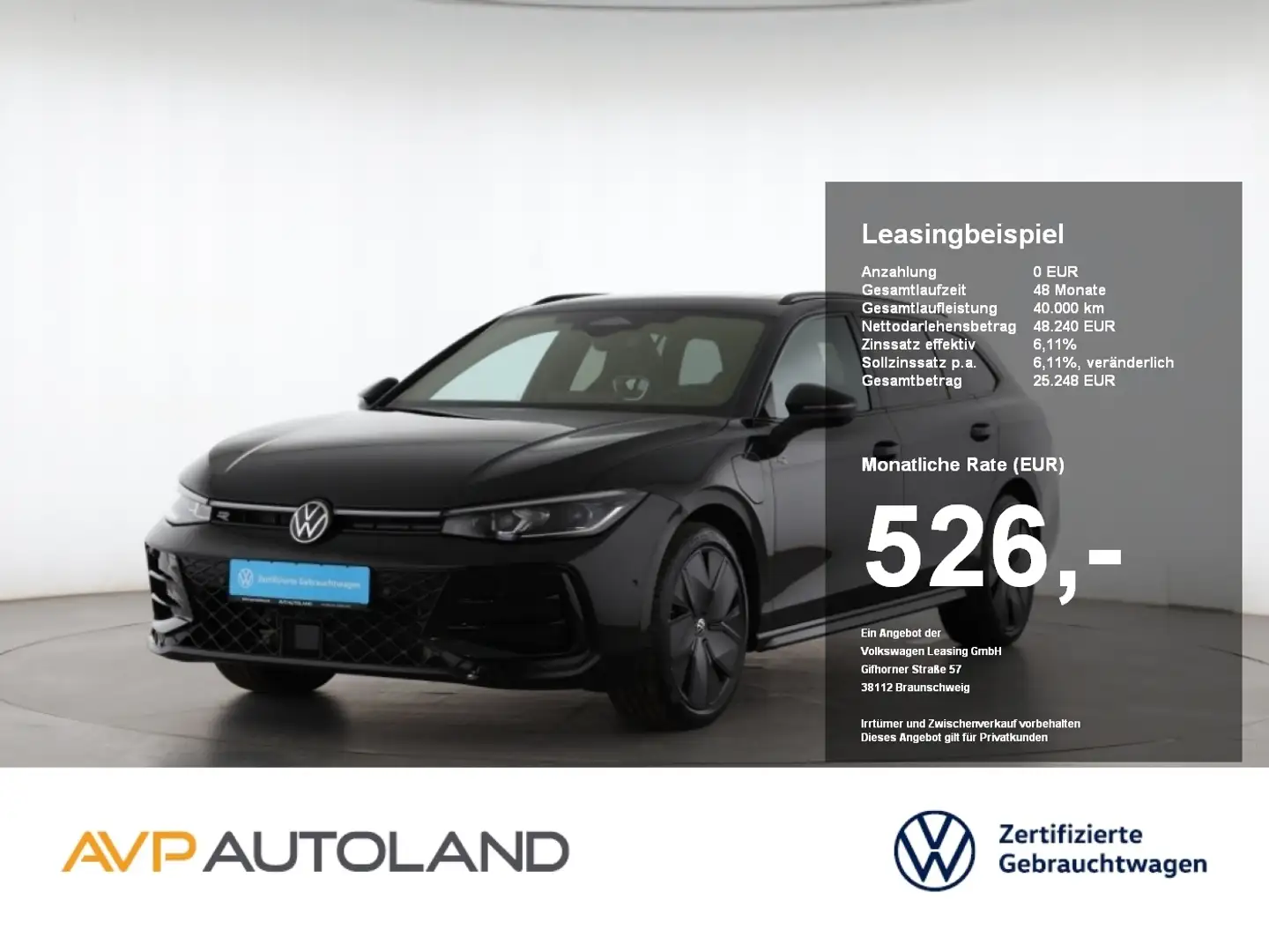 Volkswagen Passat Variant 1.5 TSI DSG eHybrid R-Line | PANO Schwarz - 1
