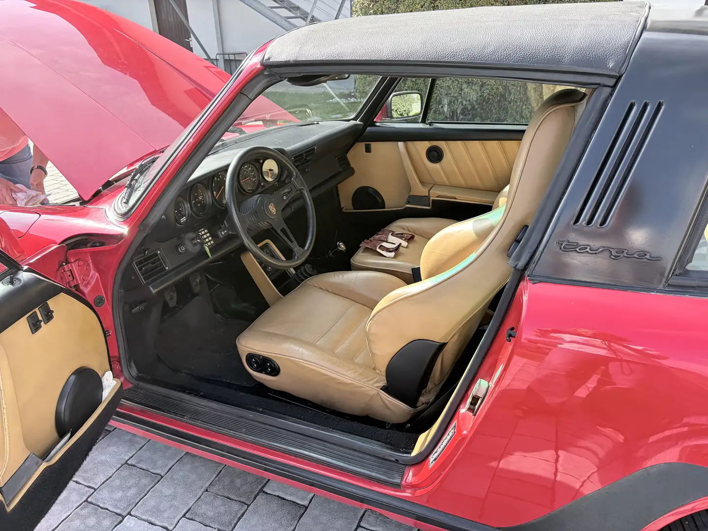 Porsche 911 Cabrio Carrera Targe 3,2 Rot - 2