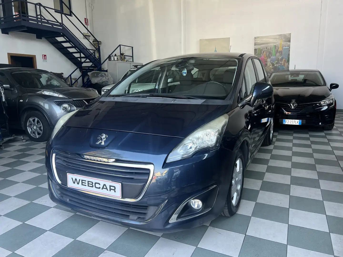 Peugeot 5008 1.6 vti 16v Access (premium) 120cv 7 posti Blu/Azzurro - 2