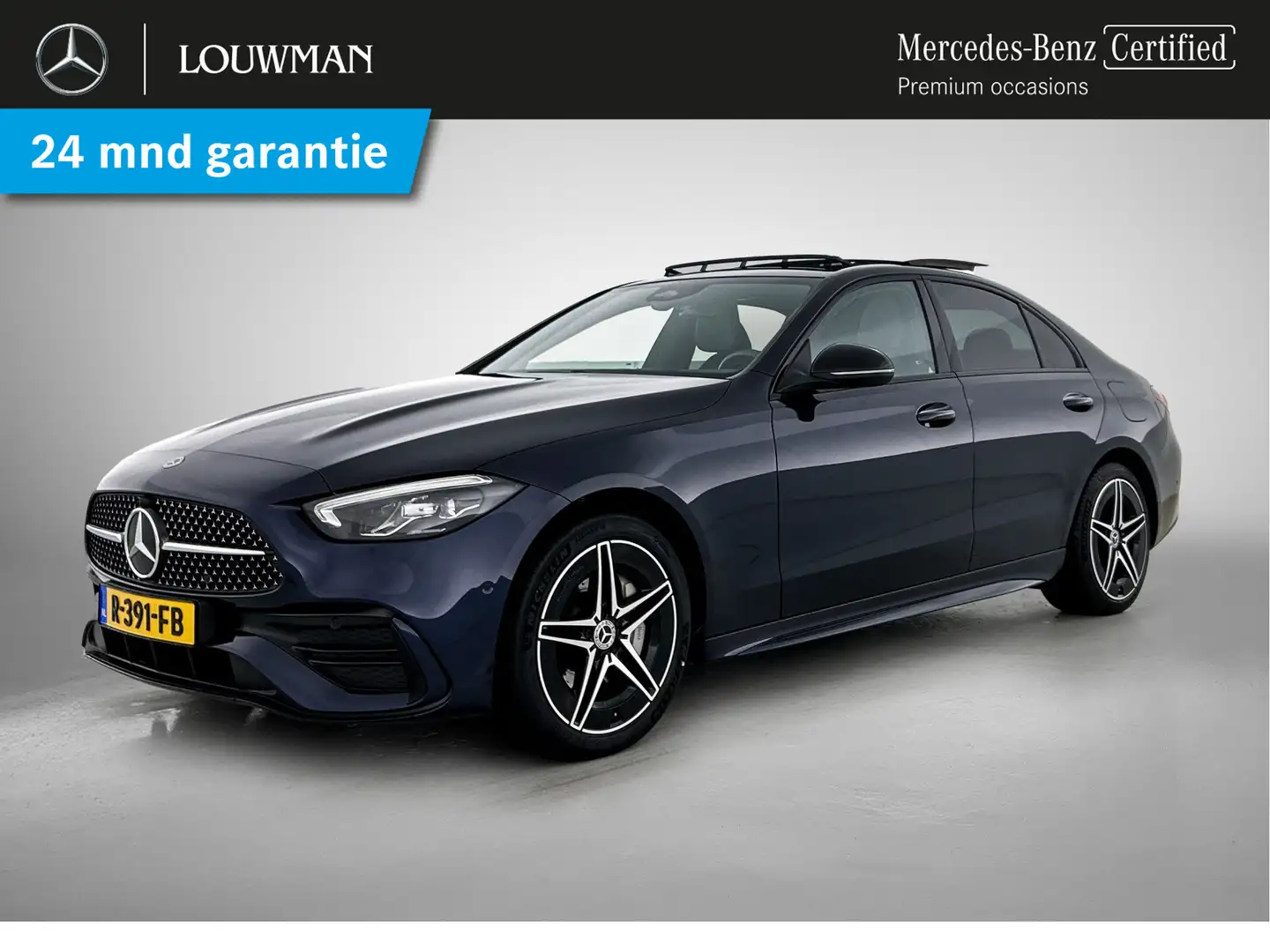 Mercedes-Benz C 300 e AMG Plug-In Hybride AMG Line | Night Pakket | Sc Blau - 1