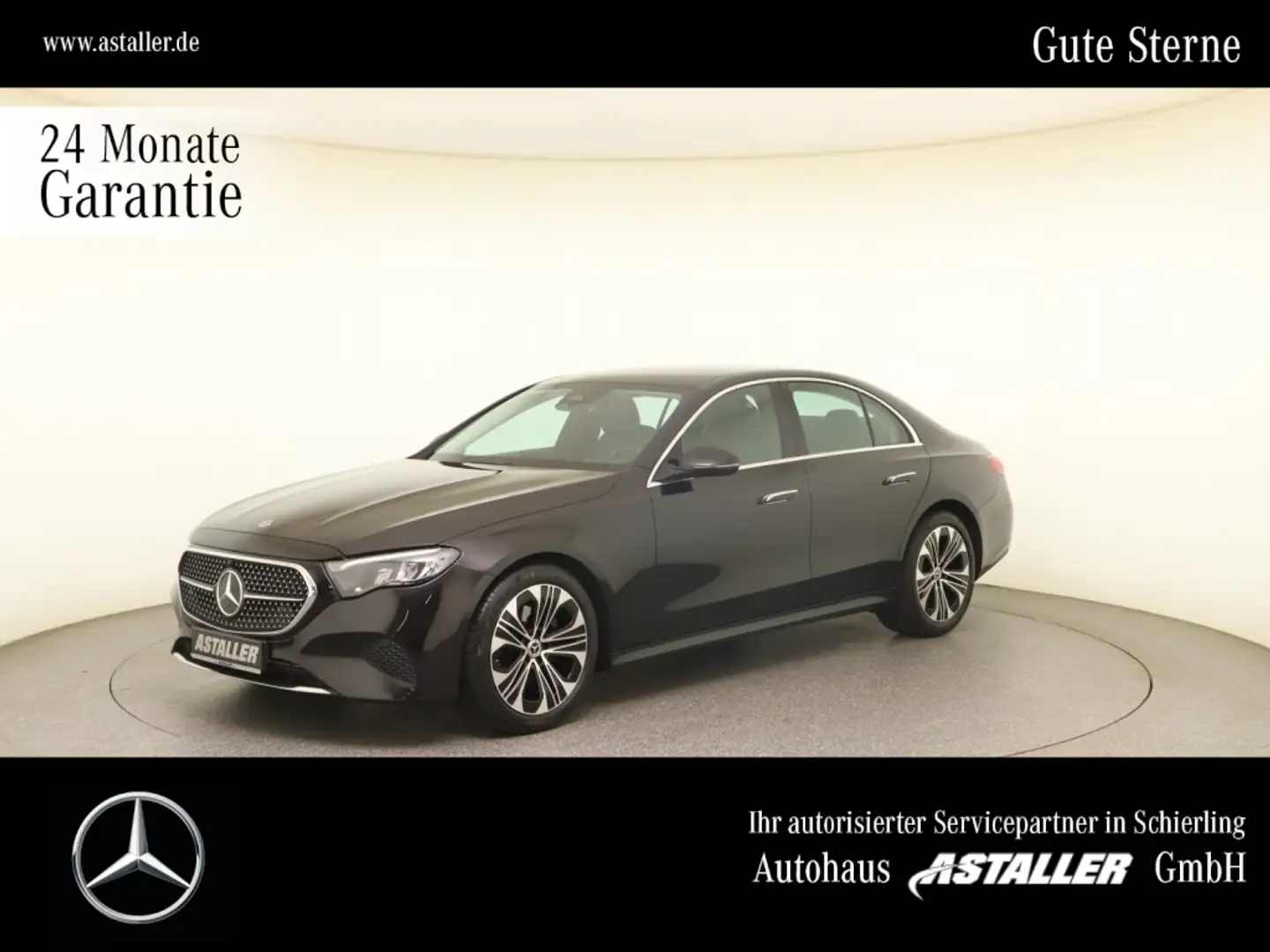Mercedes-Benz E 200 Avantgarde 2x  Distron+LED+PSD+Winterp+19" Чорний - 1