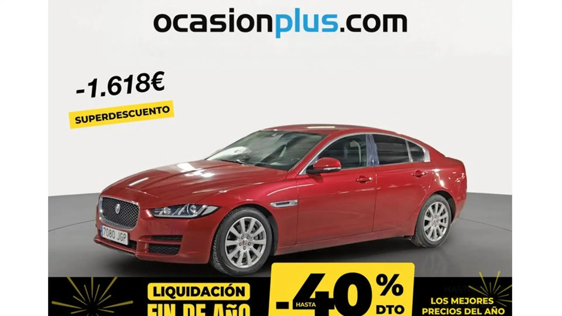Jaguar XE 2.0 Diesel Pure Aut. 180 Rouge - 1