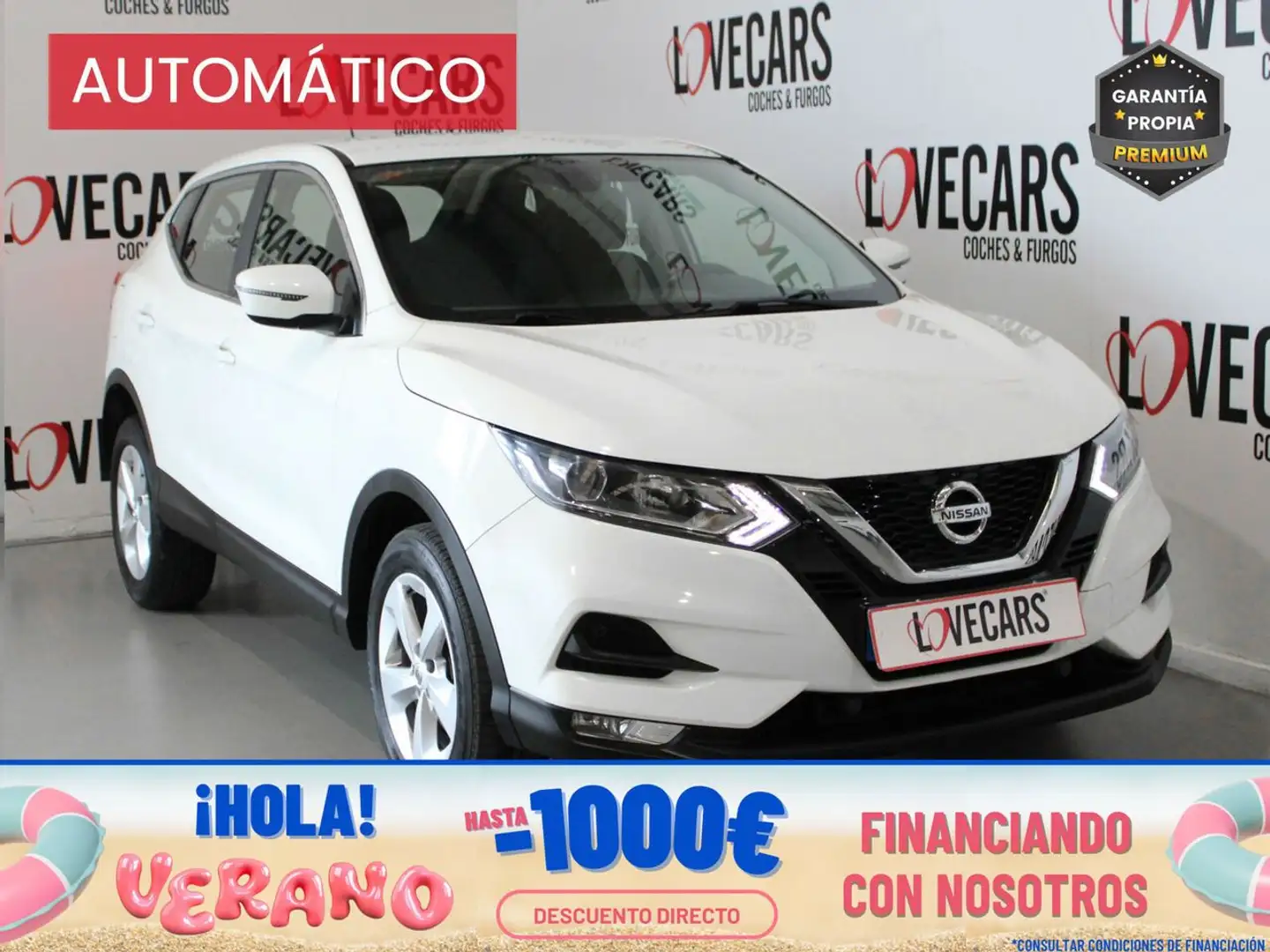 Nissan Qashqai 1.5 DCI ACENTA 6 VEL 115 Blanco - 1
