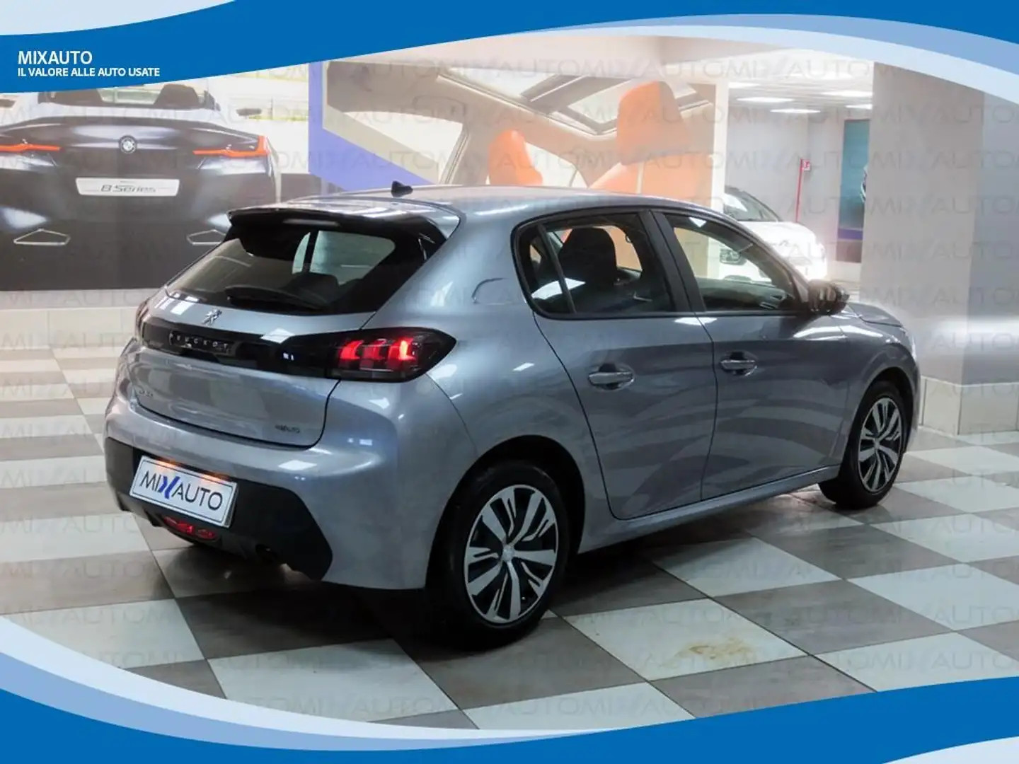 Peugeot 208 1.2 PureTech 100cv Active EU6 Argento - 2