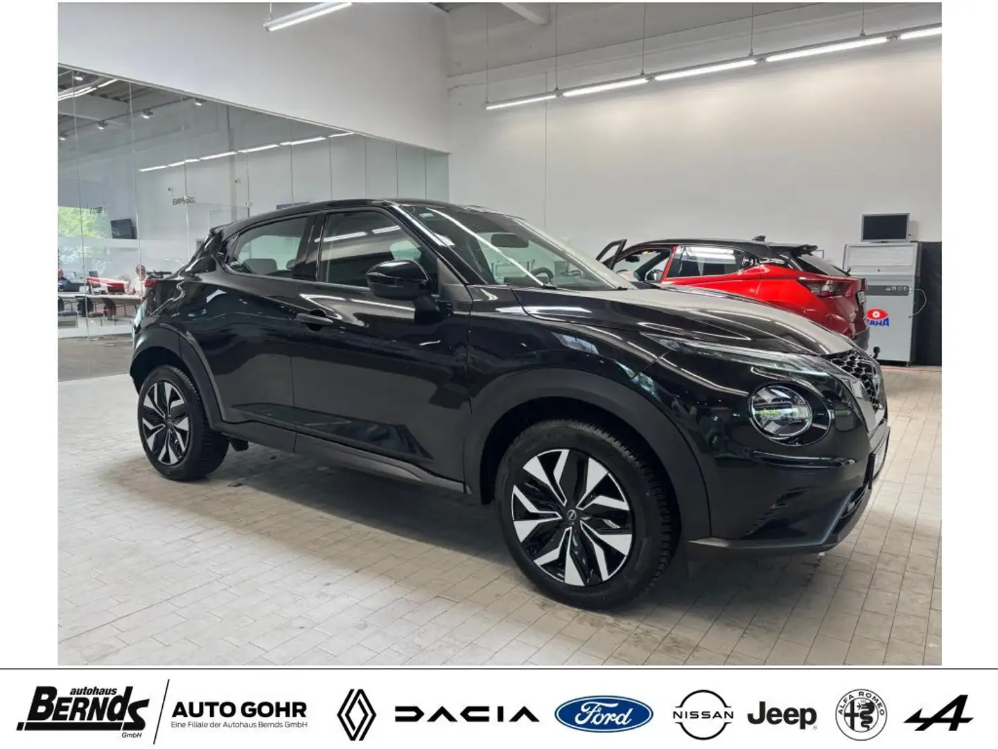 Nissan Juke 1.0 DIG-T DCT Acenta AUTOMATIK SITZHZG. KLIMAAUT. Zwart - 2