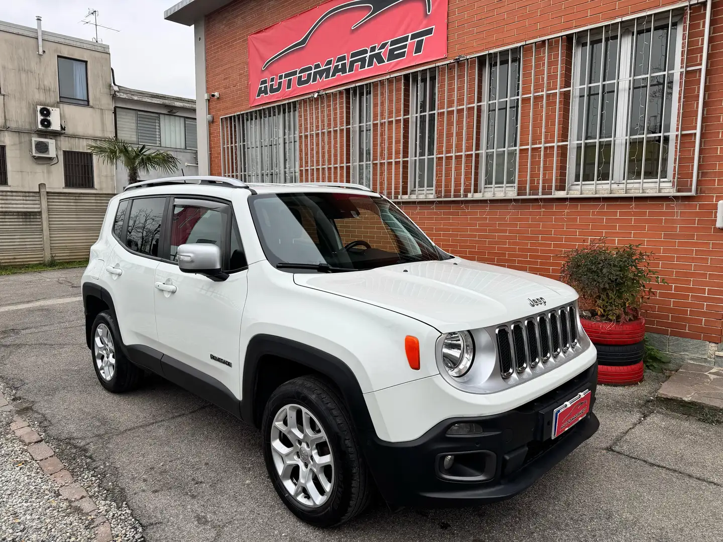 Jeep Renegade 2.0 mjt Limited 4wd 140cv Blanc - 1