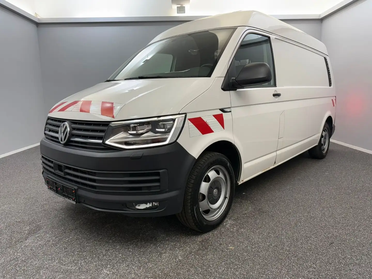 Volkswagen T6 Transporter T6 Kasten Hoch 2.O TDI 4Motion*SPERRE*LED*VOLL+S Weiß - 1