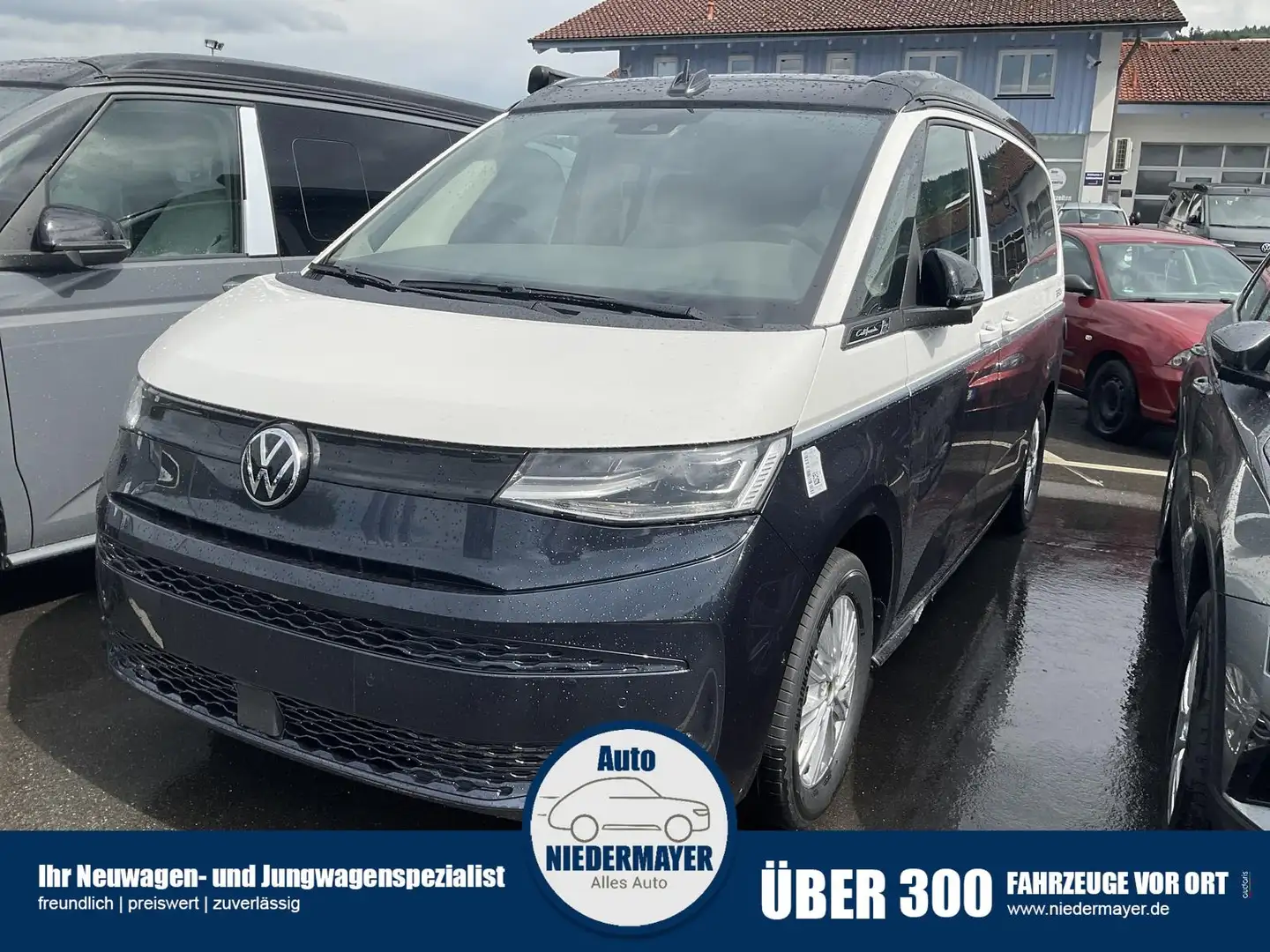 Volkswagen T7 California Beach Camper TDI DSG, Markise, AHK, IQ.Light, Side Синій - 1