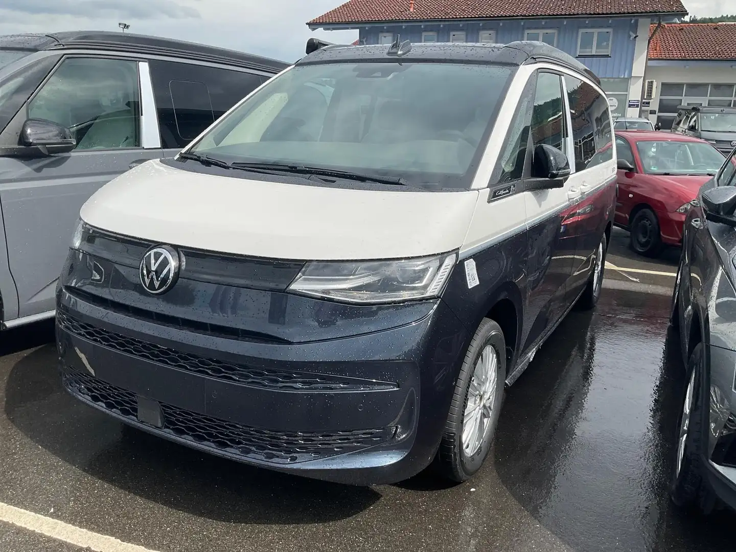 Volkswagen T7 California Beach Camper TDI DSG, Markise, AHK, IQ.Light, Side Синій - 2