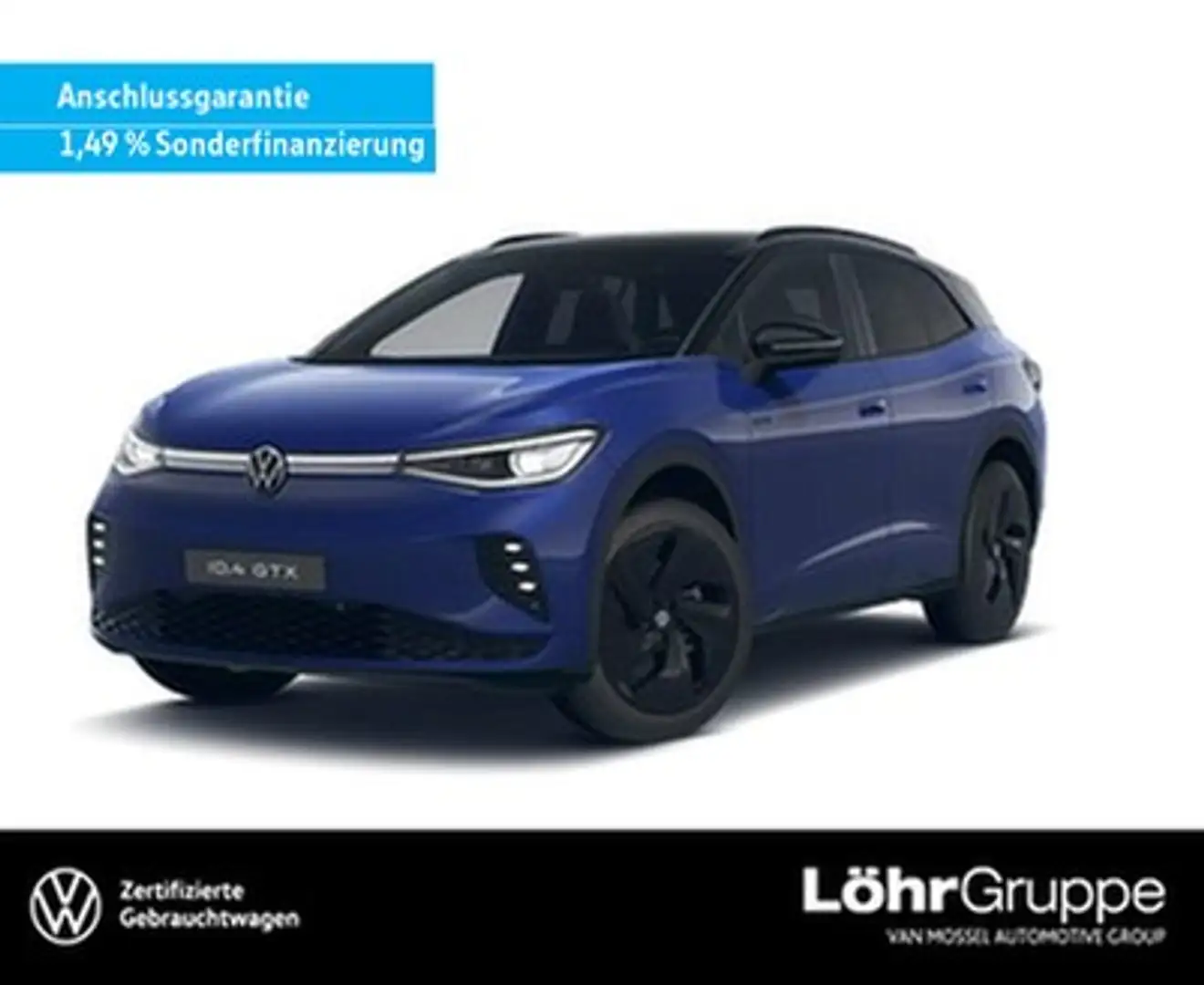 Volkswagen ID.4 250 kW 4Motion GTX Blau - 1