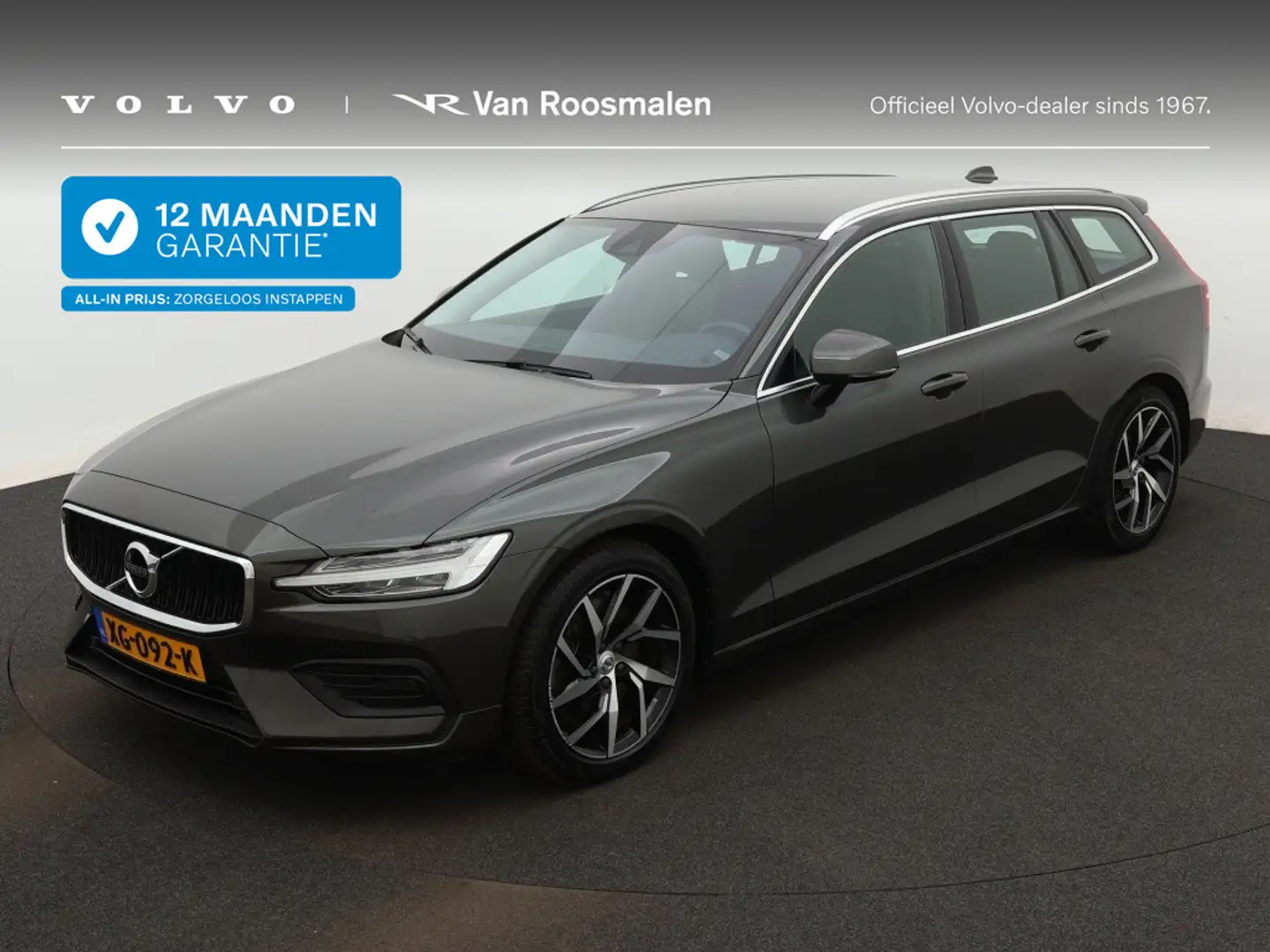 Volvo V60 2.0 T5 Momentum | Pilot Assist | On Call | all sea Gris - 1
