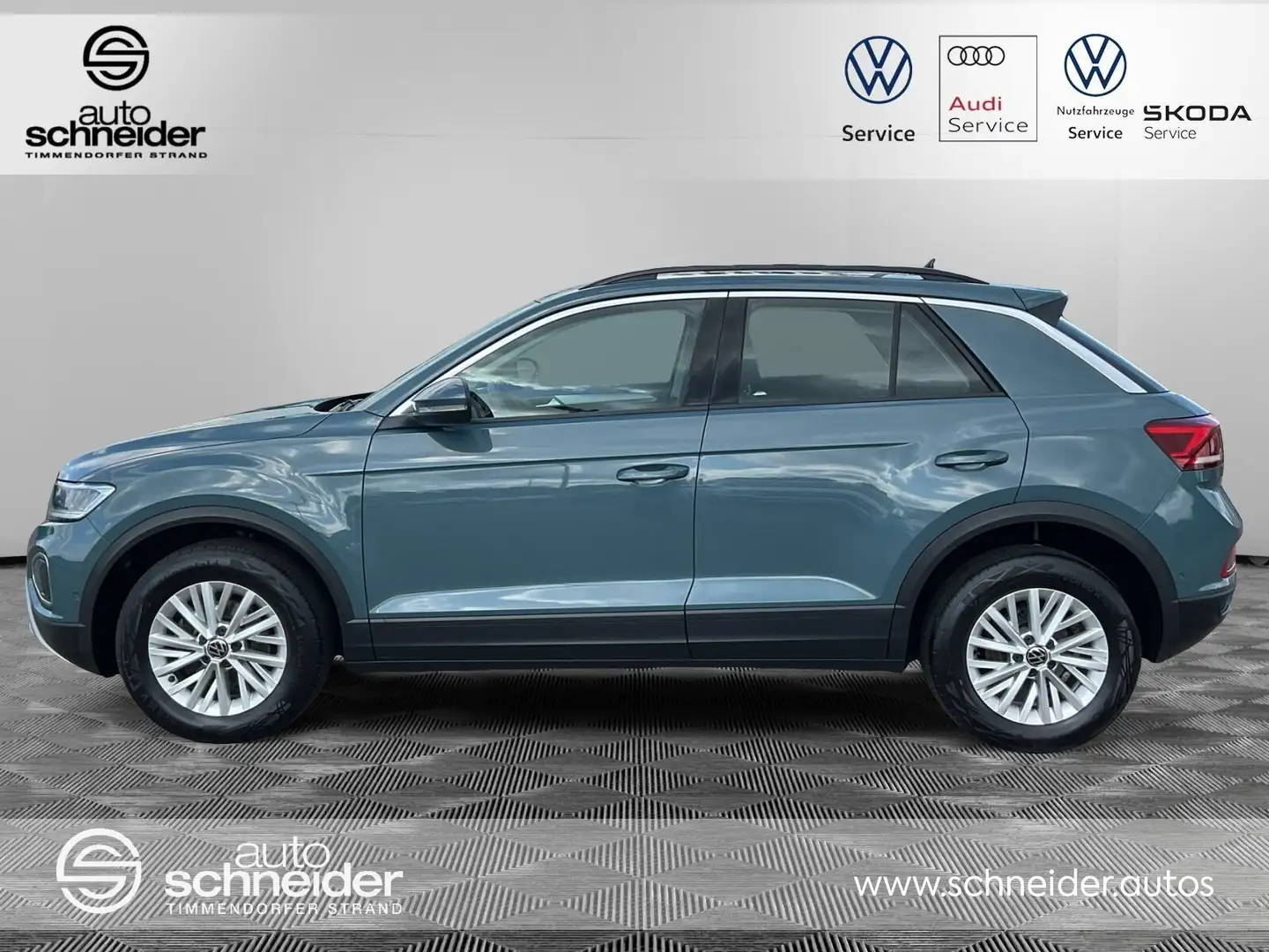 Volkswagen T-Roc T-Roc 1.0 TSI Life LED APP-Connect Rückfahrkamer Bleu - 2