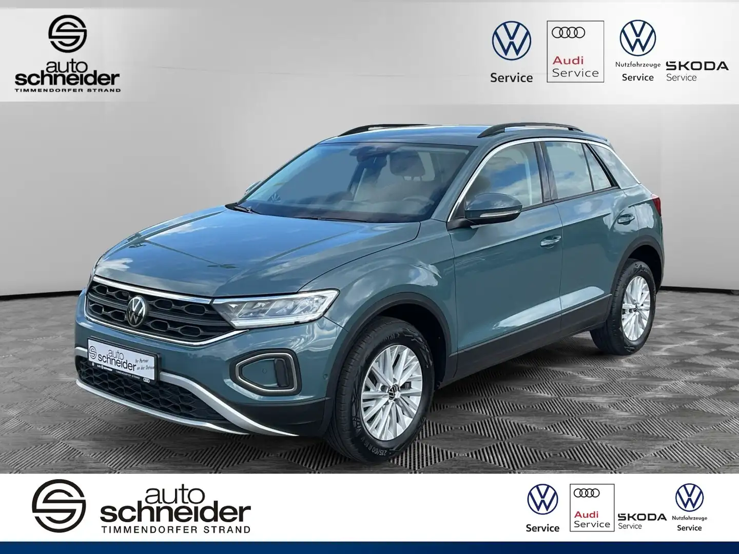 Volkswagen T-Roc T-Roc 1.0 TSI Life LED APP-Connect Rückfahrkamer Bleu - 1