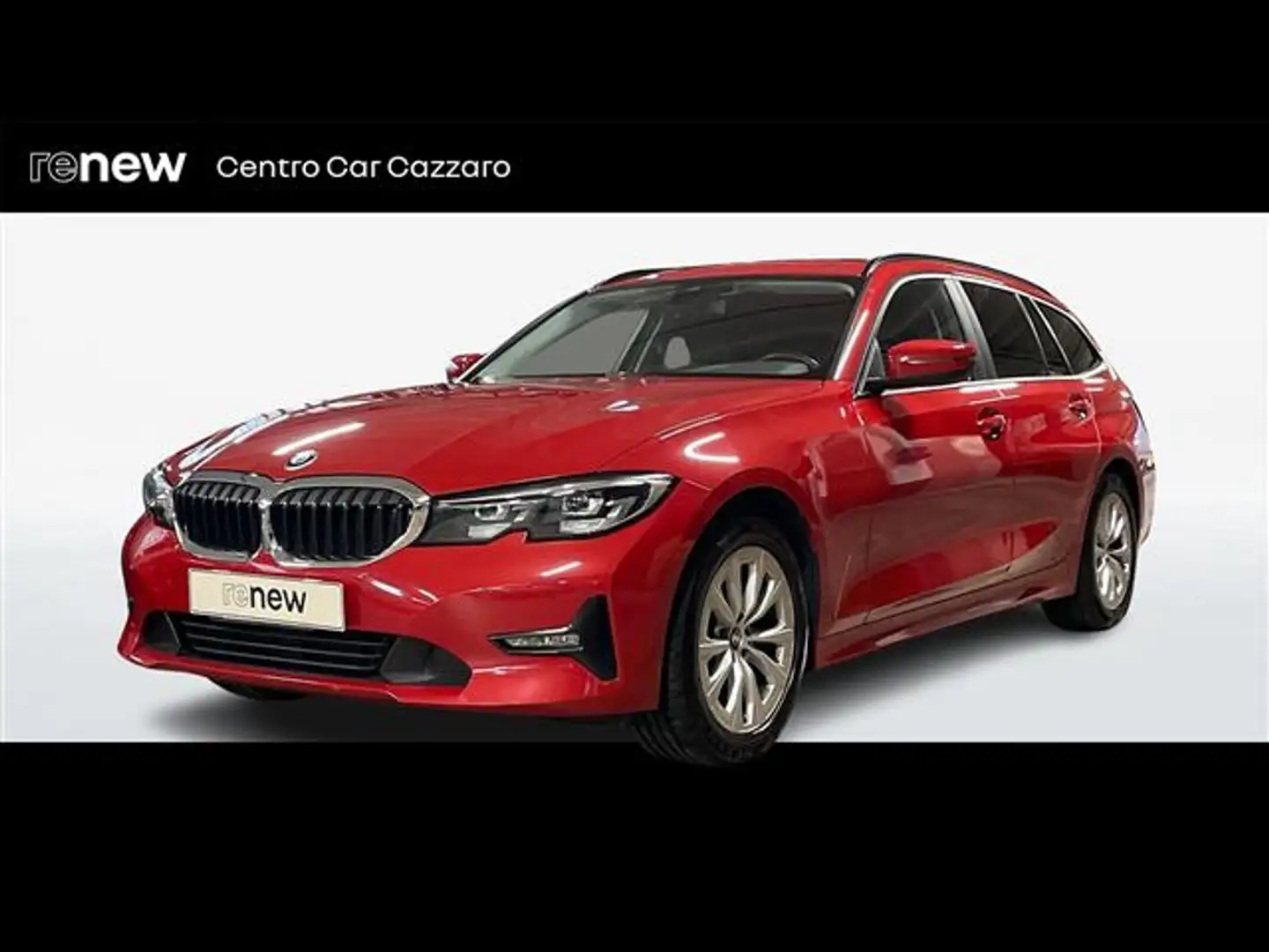 BMW 318 Serie 3 Touring 318d Mild Hybrid 48V Business Adva Rosso - 1