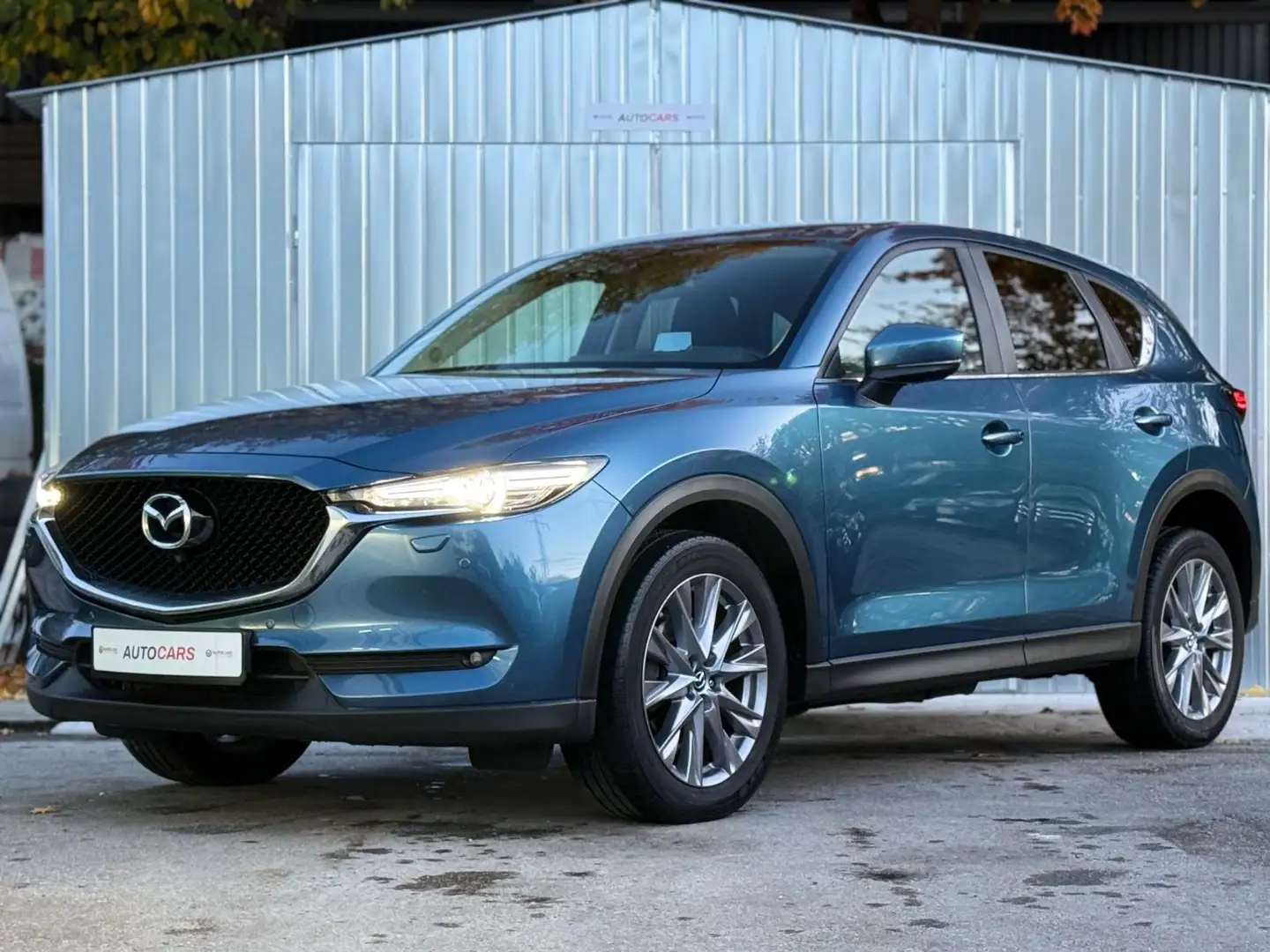 Mazda CX-5 2.2 SKYACTIV AWD/HEAD-UP/360°/SPUR-ASS/TEMP Синий - 1