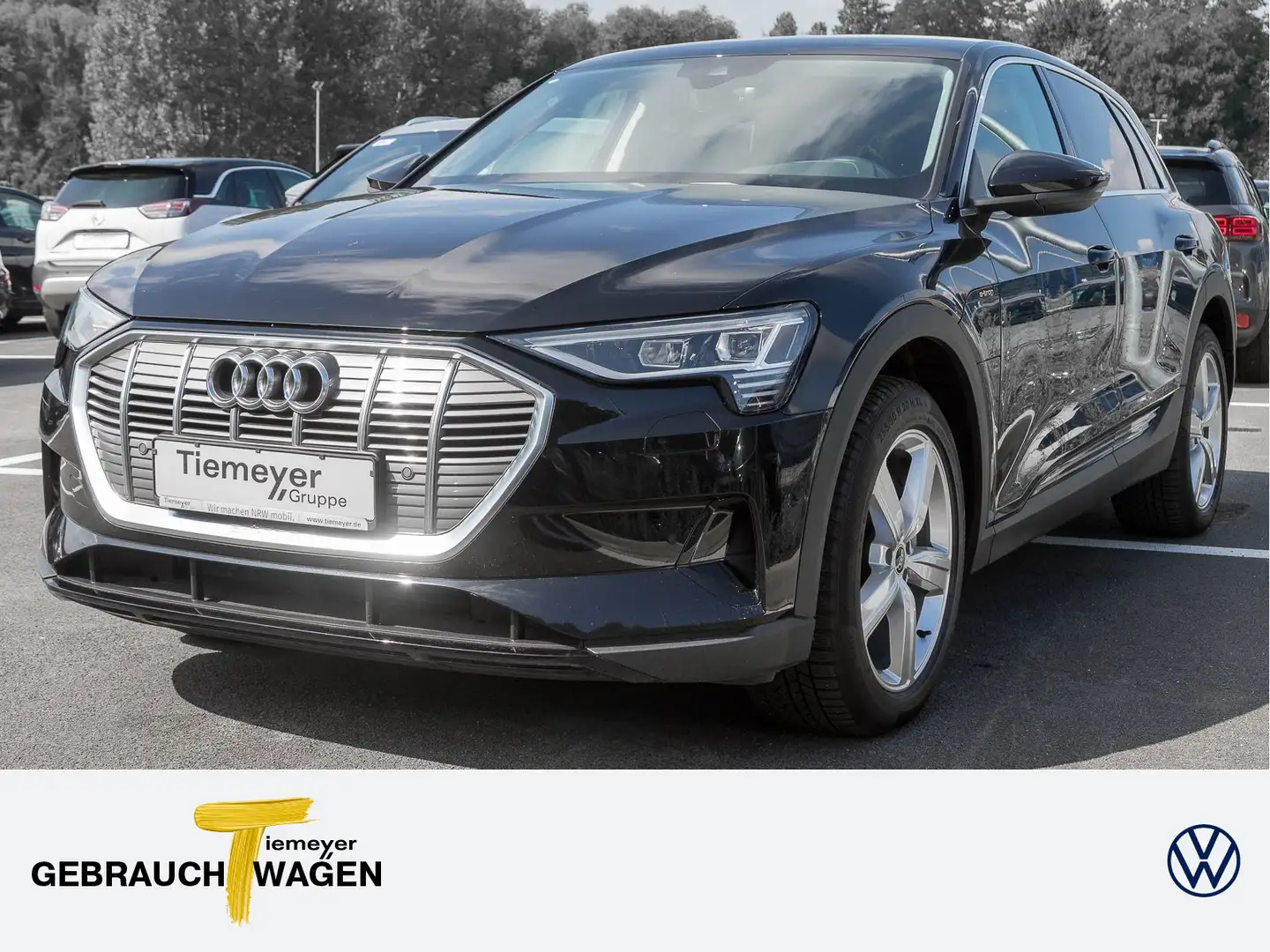 Audi e-tron 55 Q LED VIRTUAL NAVI KAMERA LM20 AHK Schwarz - 1