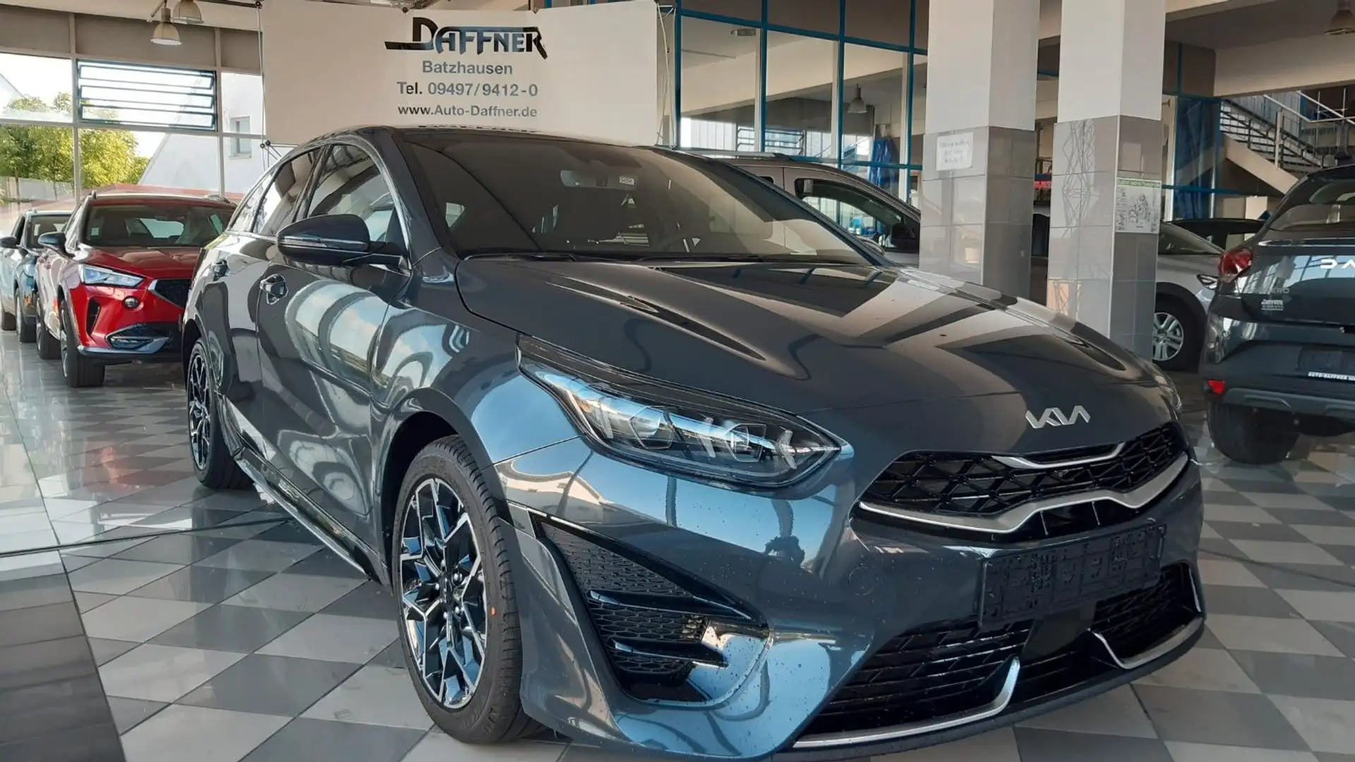 Kia ProCeed / pro_cee'd T-GDi Automatik GT-Line Grijs - 1