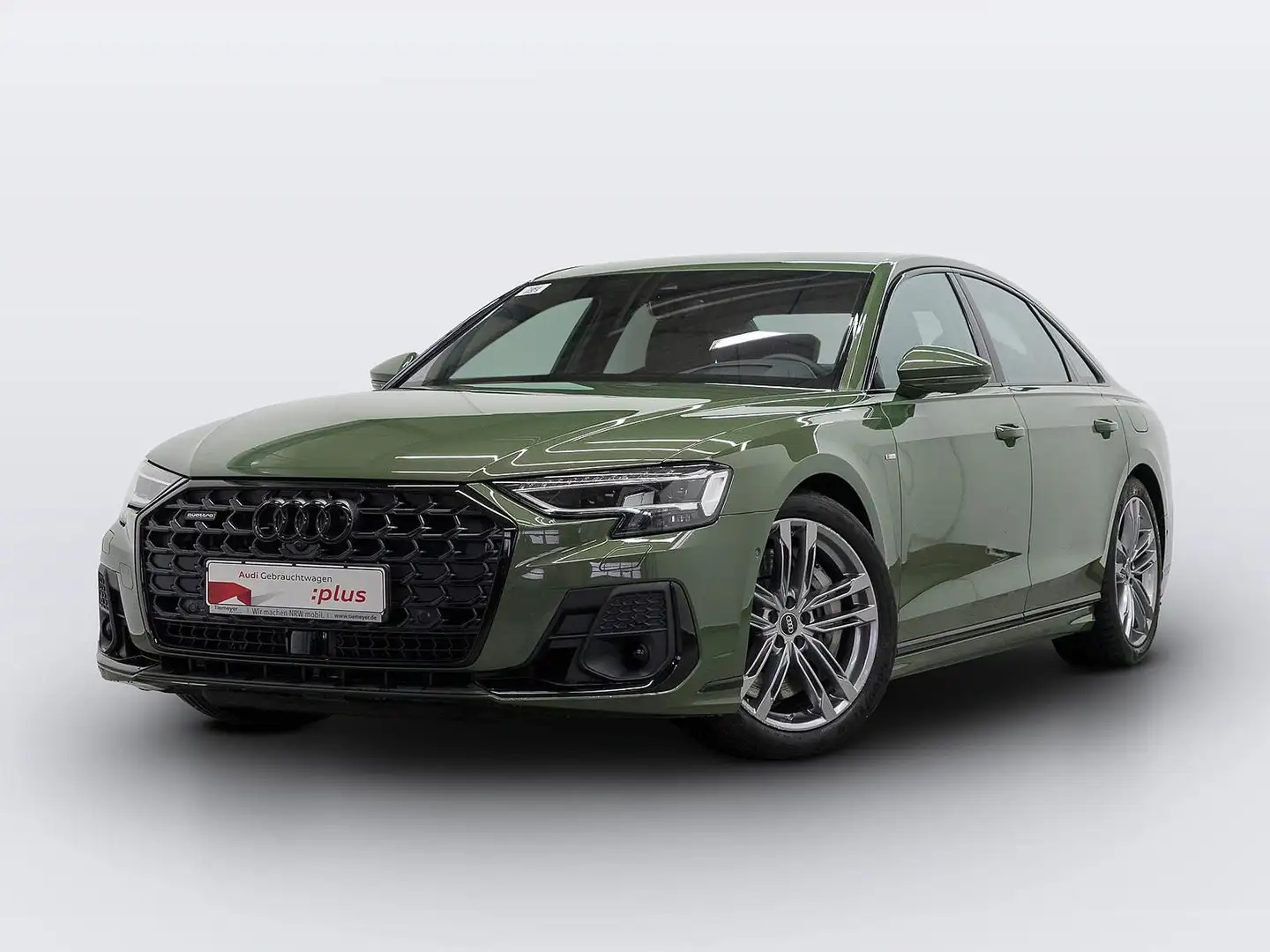 Audi A8 60 TFSIe Q 2x S LINE LM20 4xMASSAGE ASSIST B& Groen - 2