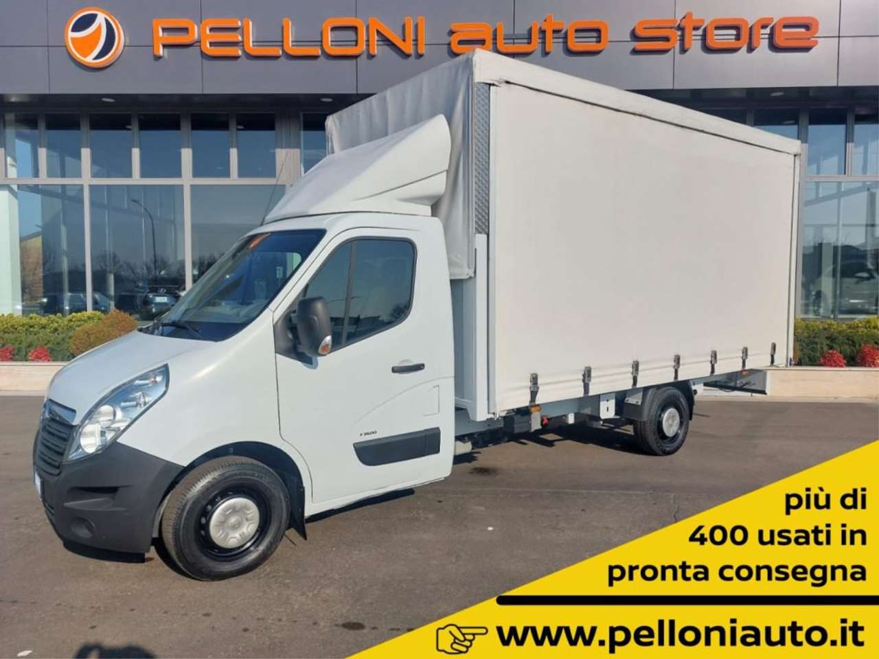 Opel Movano 130 CV KM 67.689 CENTINA ALZAABBASSA PREZZO+IVA