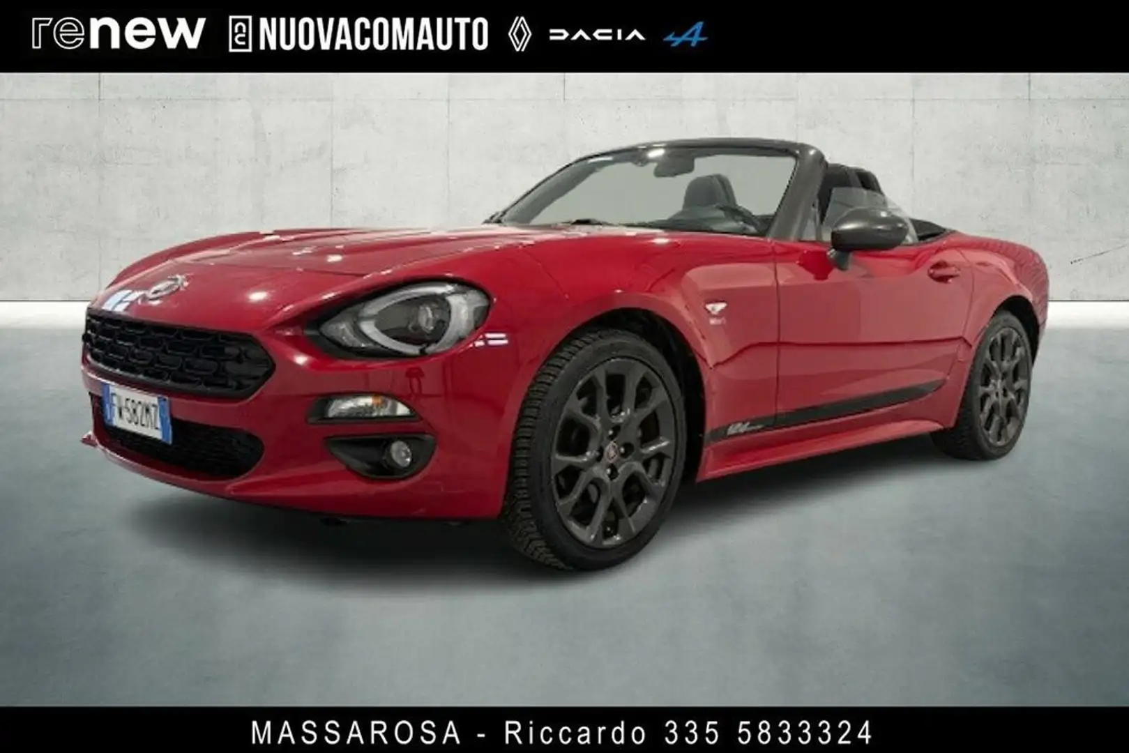 Fiat 124 Spider Spider 1.4 m-air Lusso Rot - 1