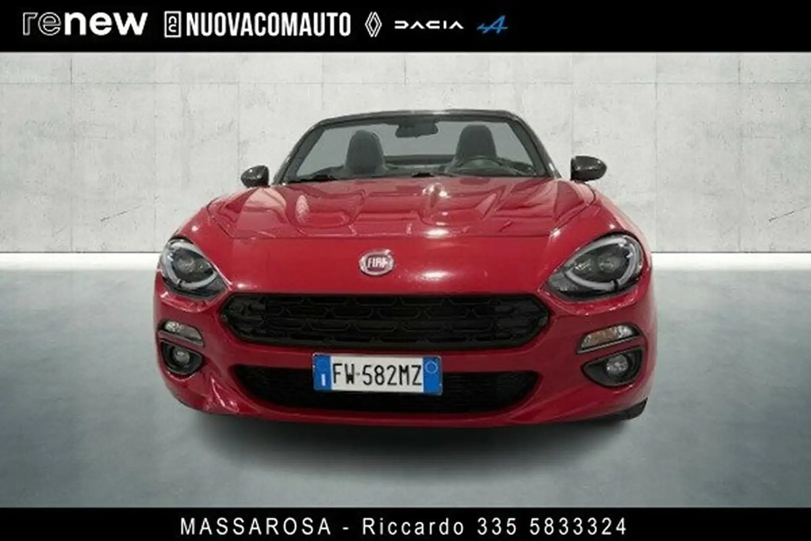 Fiat 124 Spider Spider 1.4 m-air Lusso Rot - 2