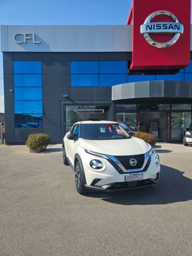 Nissan Juke 1.0 DIG-T 114 CV Acenta Bianco - 1