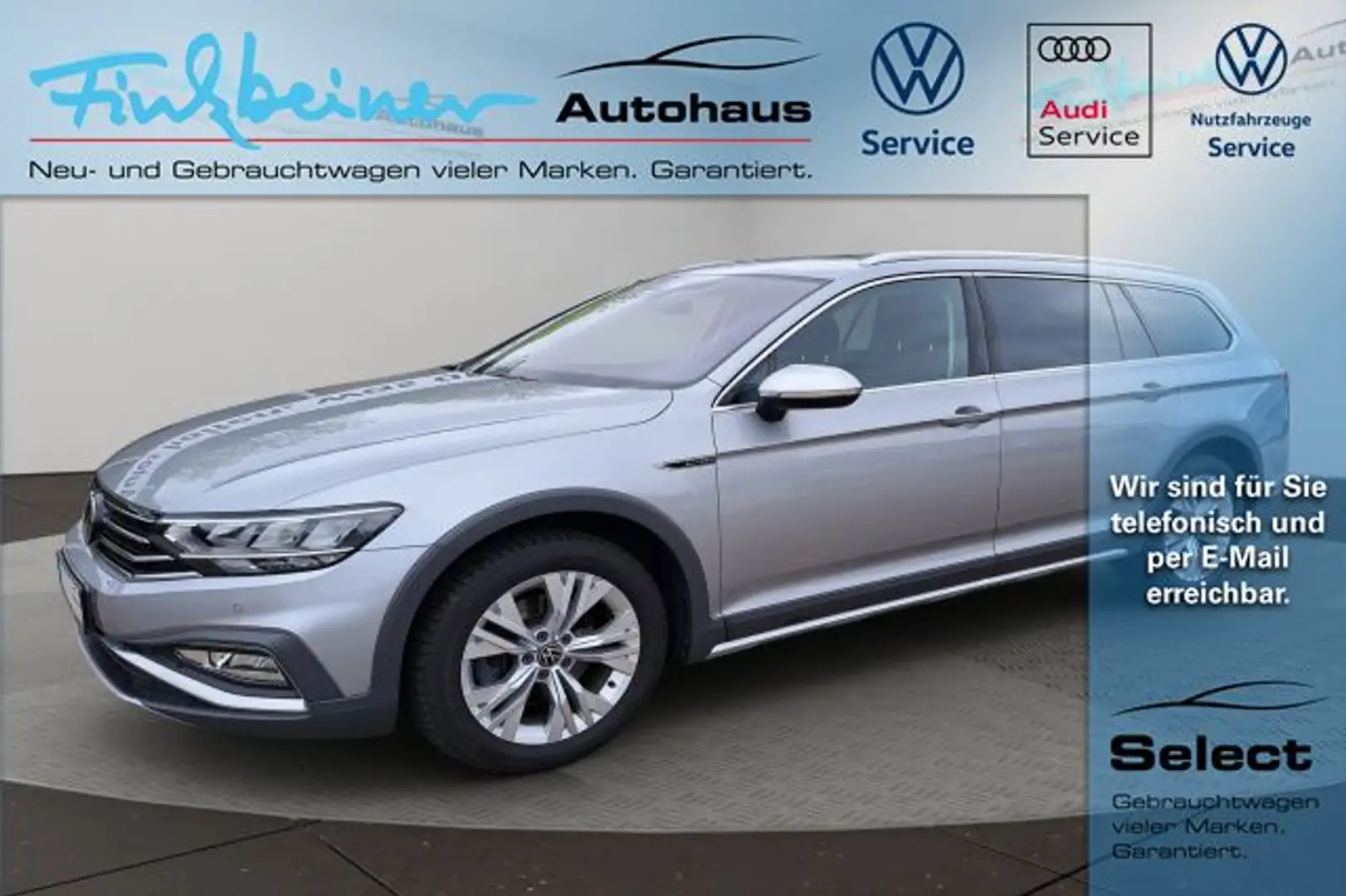 Volkswagen Passat Alltrack 4M 2.0l TDI DPF DSG Bluetooth Navi Stříbrná - 1