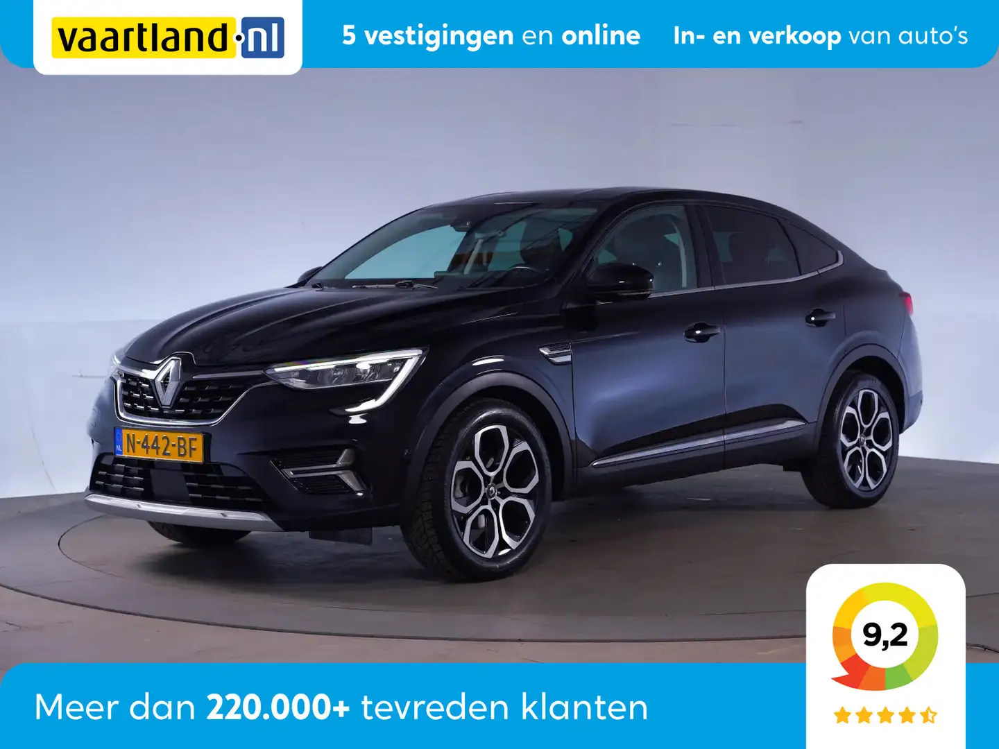 Renault Arkana 1.6 E-Tech Hybrid 145 Intens Aut. [ Navi Camera Ad Zwart - 1