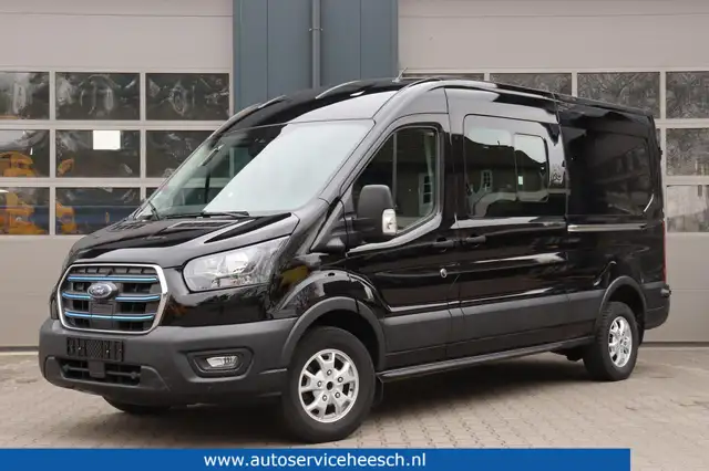 Ford E-Transit L3H2 68 kWh l DUBBEL CABINE l 2X SCHUIFDEUR l 360