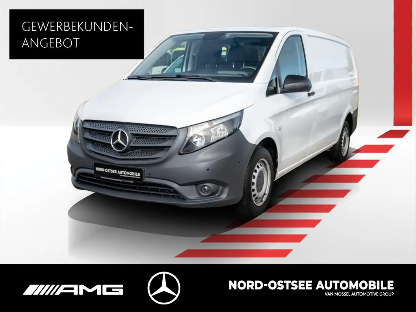 Mercedes-Benz Vito 114 CDI KASTEN lang AHK KLIMA TEMPOMAT DAB Blanc - 1