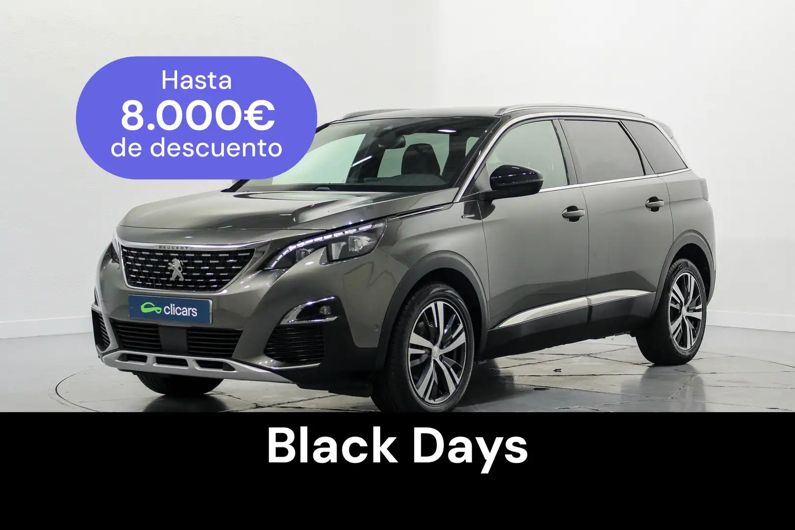 Peugeot 5008 1.5BlueHDi S&S GT Line 130 Gris - 1