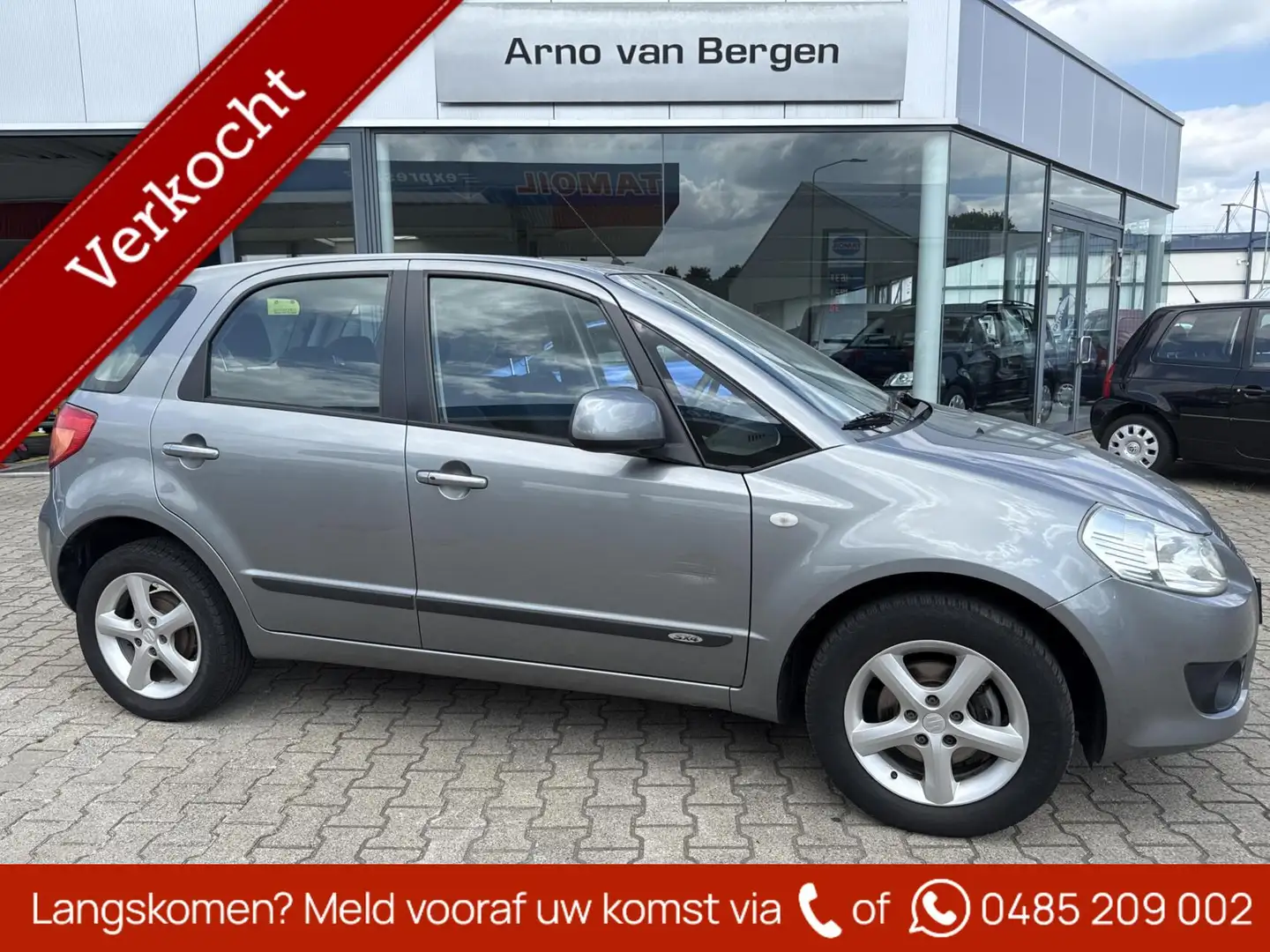 Suzuki SX4 1.6 Exclusive, climatronic, lm-velgen, trekhaak. Gri - 1
