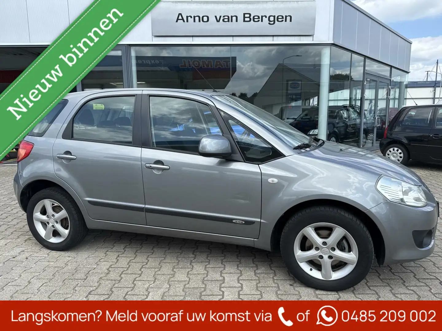 Suzuki SX4 1.6 Exclusive, climatronic, lm-velgen, trekhaak. Gris - 1