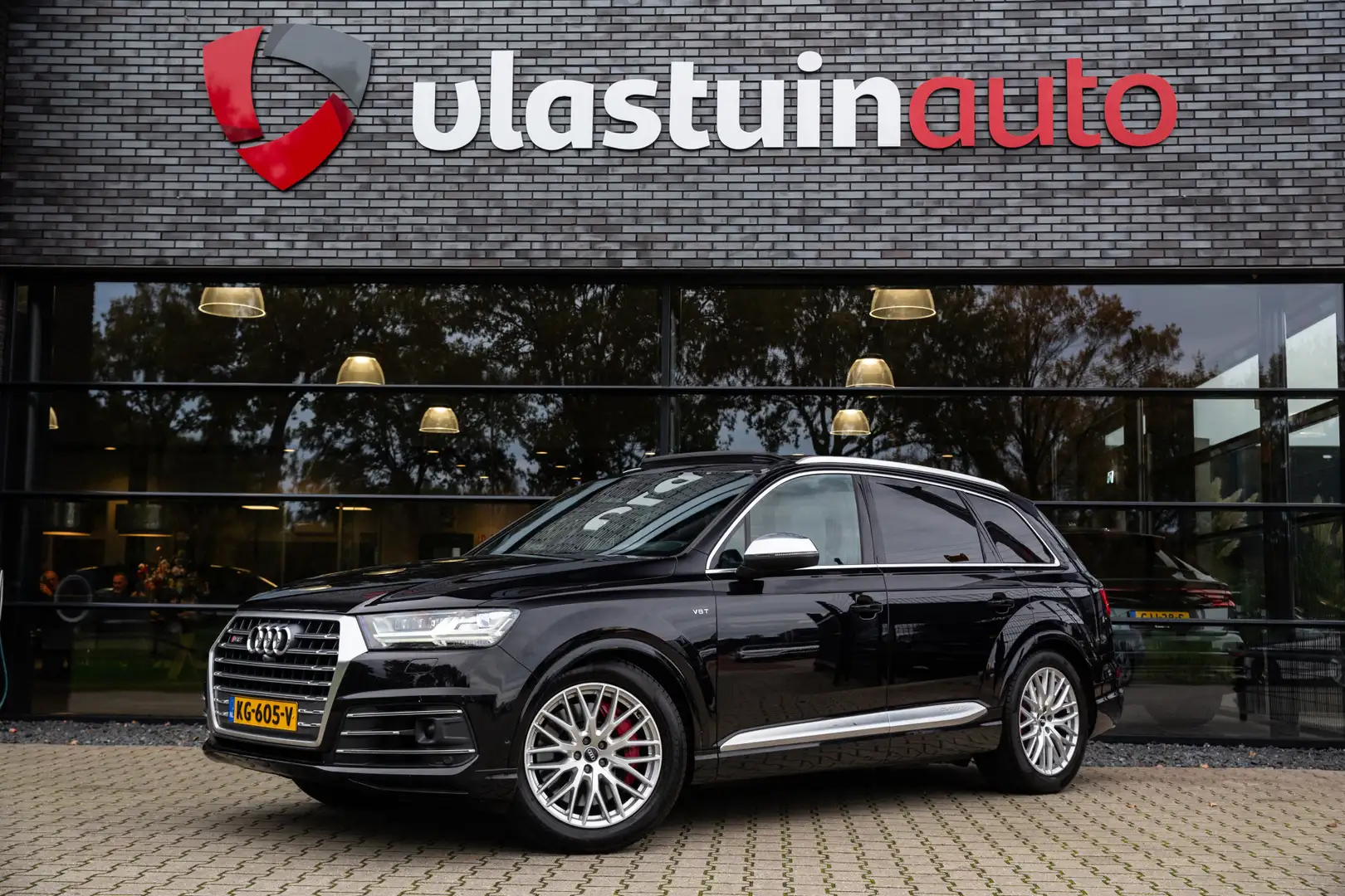 Audi SQ7 4.0 TDI SQ7 quattro Pro Line + 7p , Panoramadak, A Zwart - 1