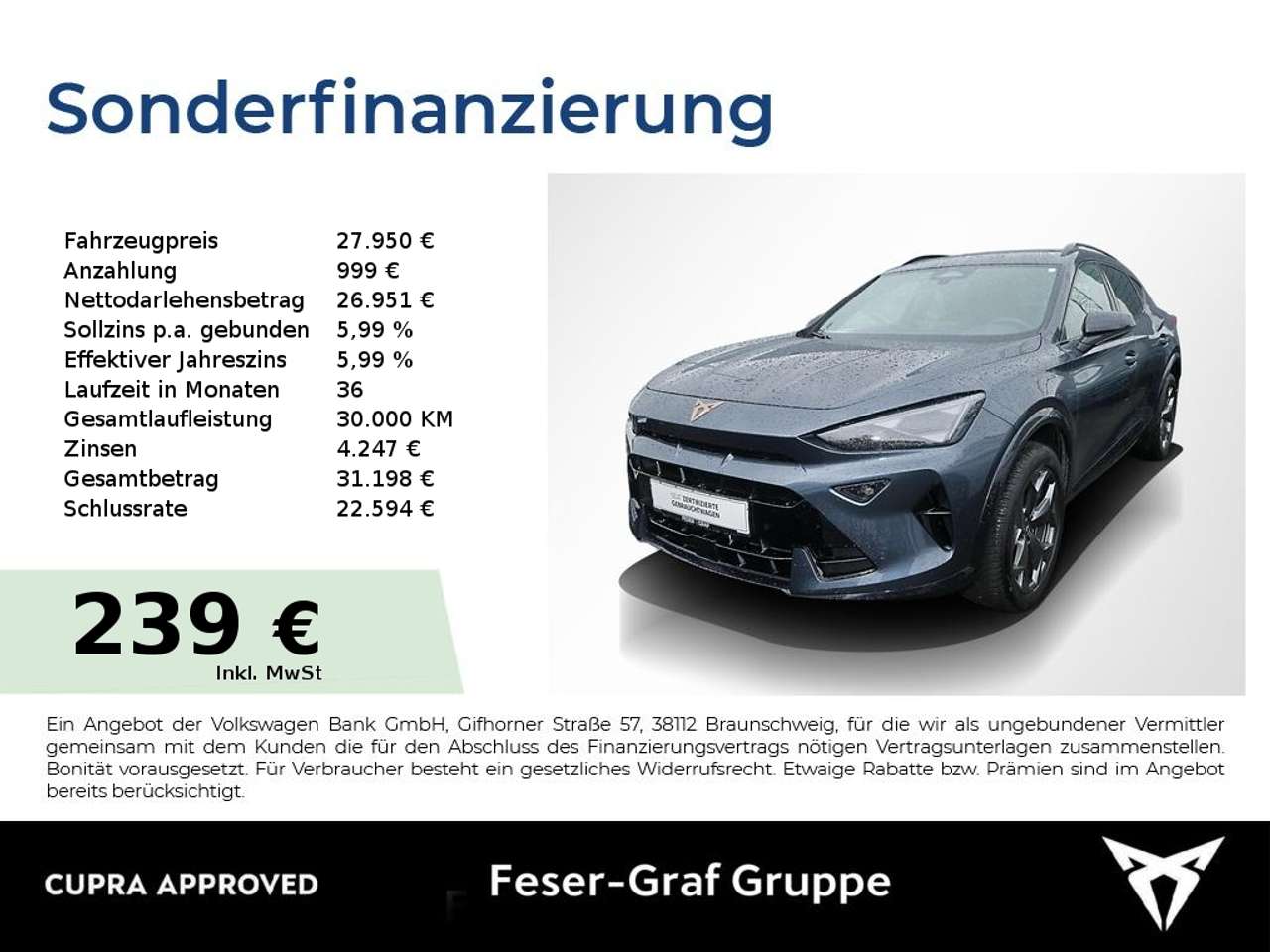 Cupra Formentor — Cupra Formentor 1.5 eTSI DSG APP ACC LED SiHz
