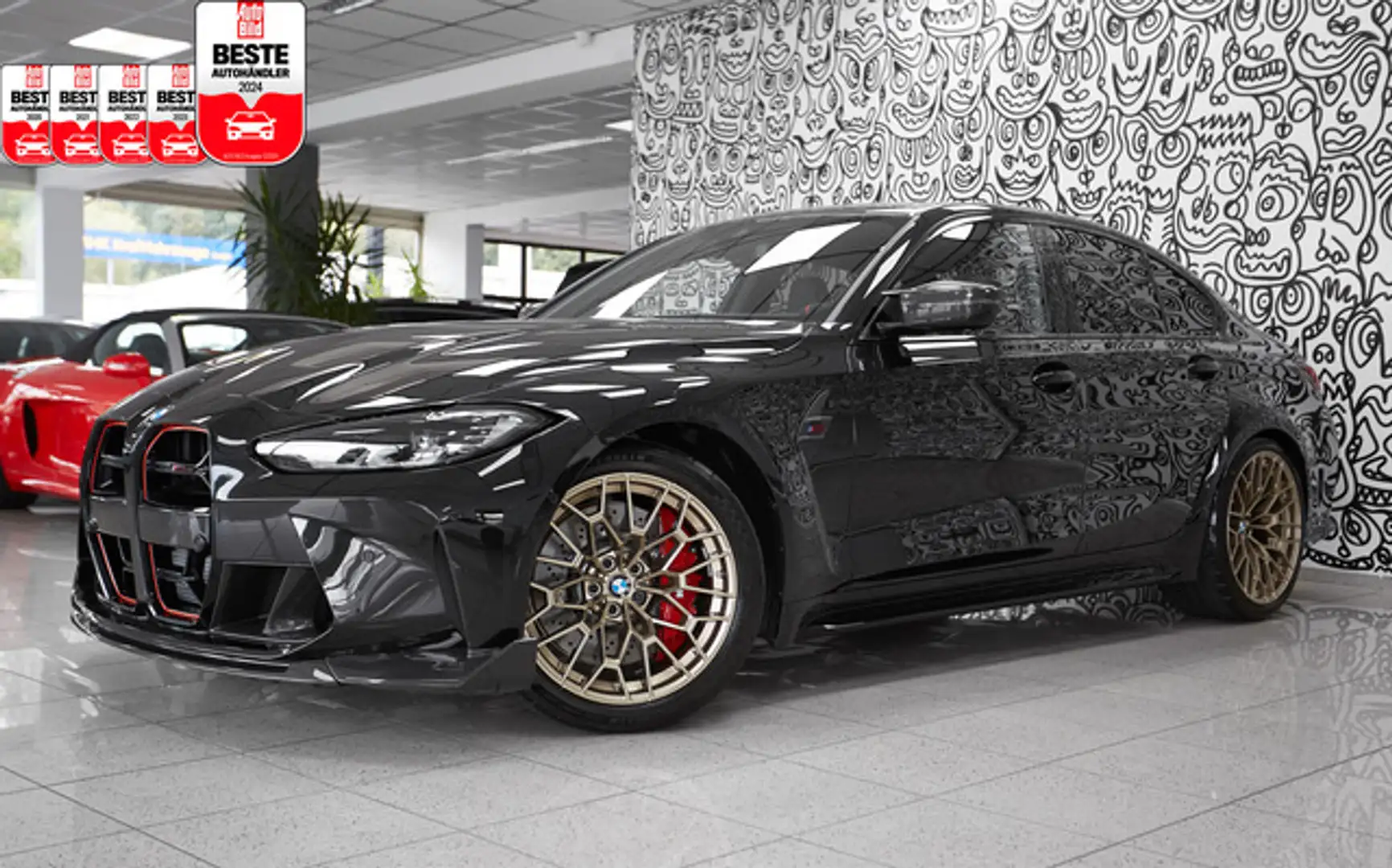 BMW M3 CS SCHALENSITZE*CARBON*DRIVERS*INDIVID*STOCK! Zwart - 2