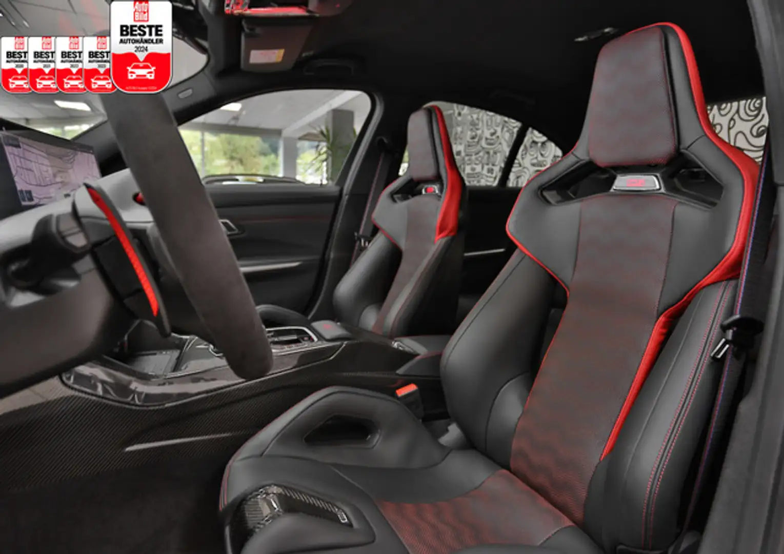 BMW M3 CS SCHALENSITZE*CARBON*DRIVERS*INDIVID*STOCK! Noir - 1