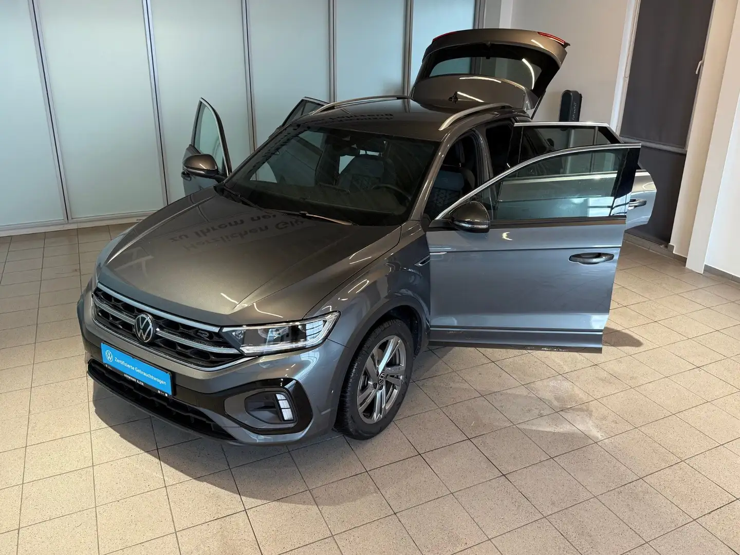 Volkswagen T-Roc 1.5 TSI R-Line DSG AHK, ACC, Navi Silber - 2