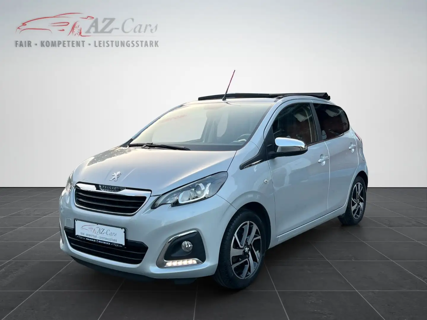 Peugeot 108 TOP Allure*FALTDACH*KAMERA*SITZHEIZG.*TEMPO* Grau - 2