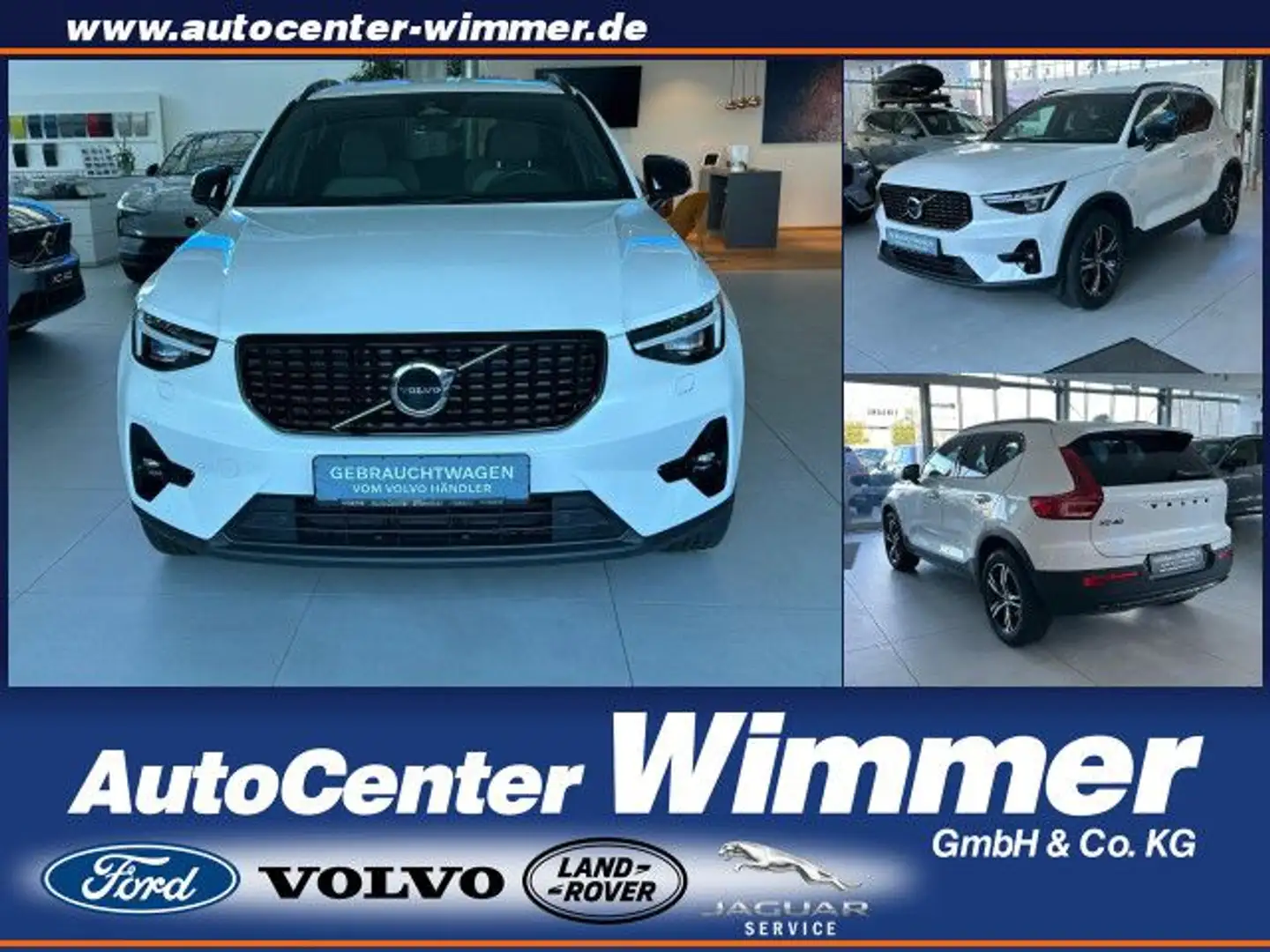 Volvo XC40 B4 B DKG Plus Dark Fahrerassistenz+Licht Pake Weiß - 1