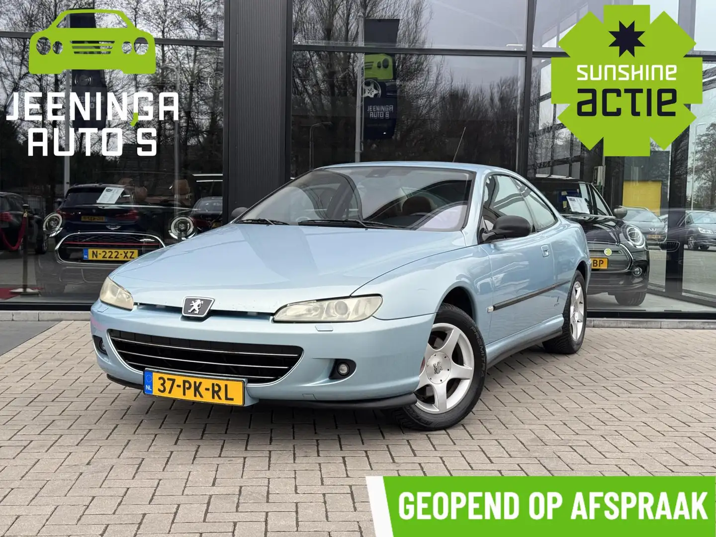 Peugeot 406 Coupé 2.2-16V Ultima Edizione | El. pakkey | Leder Blauw - 1