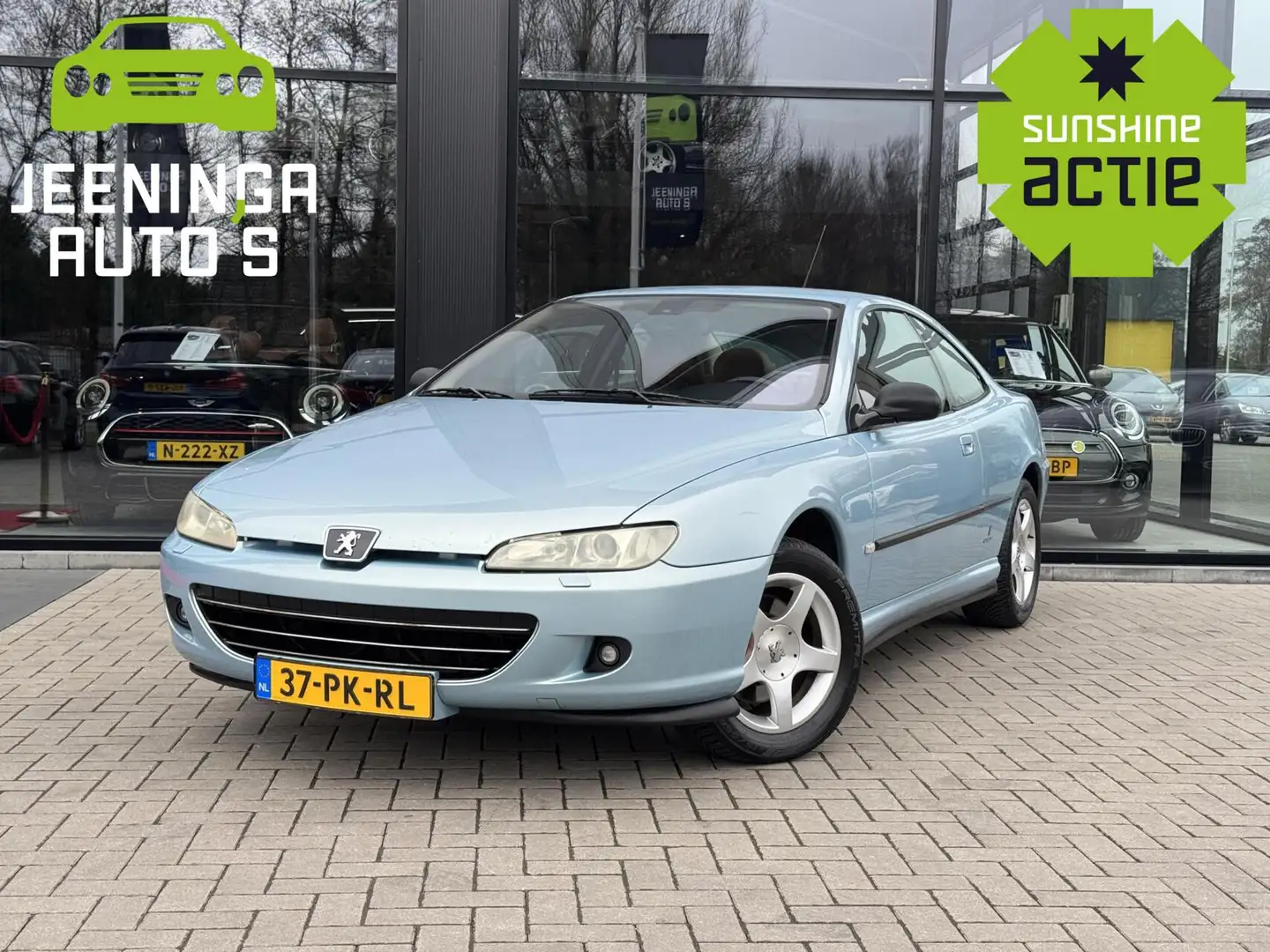 Peugeot 406 Coupé 2.2-16V Ultima Edizione | El. pakkey | Leder Bleu - 1