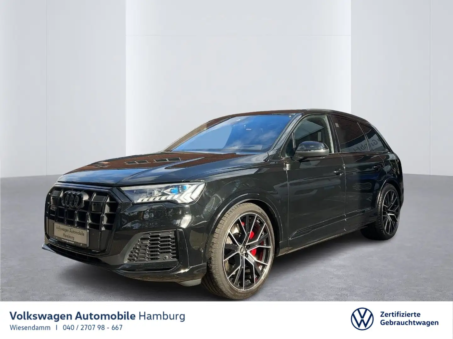Audi SQ7 qu Competition Plus HUD/LUFT/PANO/RAUTE Schwarz - 1