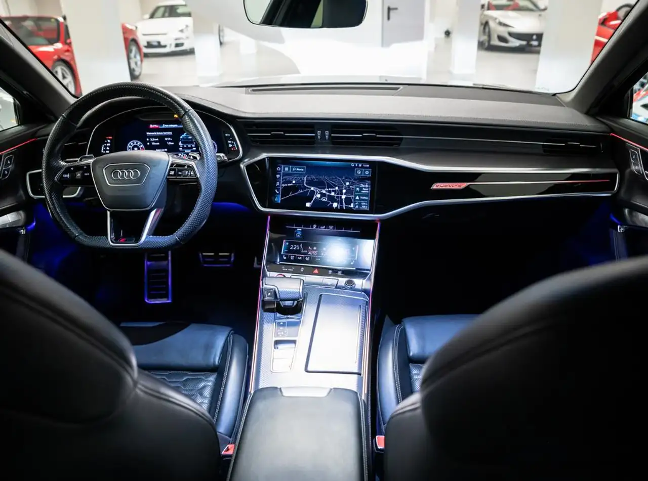 Audi RS6 Avant 4.0 TFSI V8 quattro -FRENI CARBO-IVA ESPOSTA, миниатюра 13