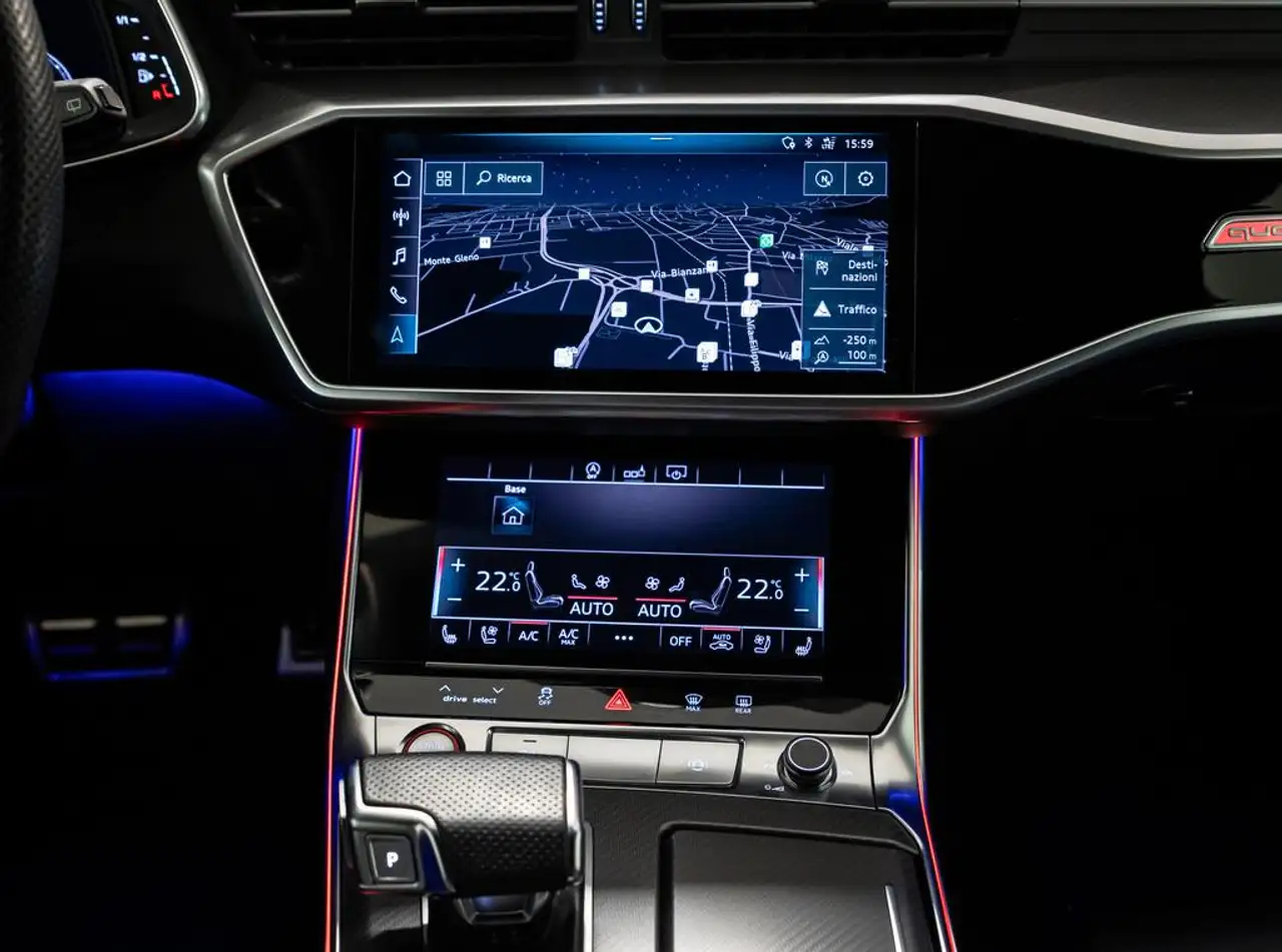 Audi RS6 Avant 4.0 TFSI V8 quattro -FRENI CARBO-IVA ESPOSTA, миниатюра 10