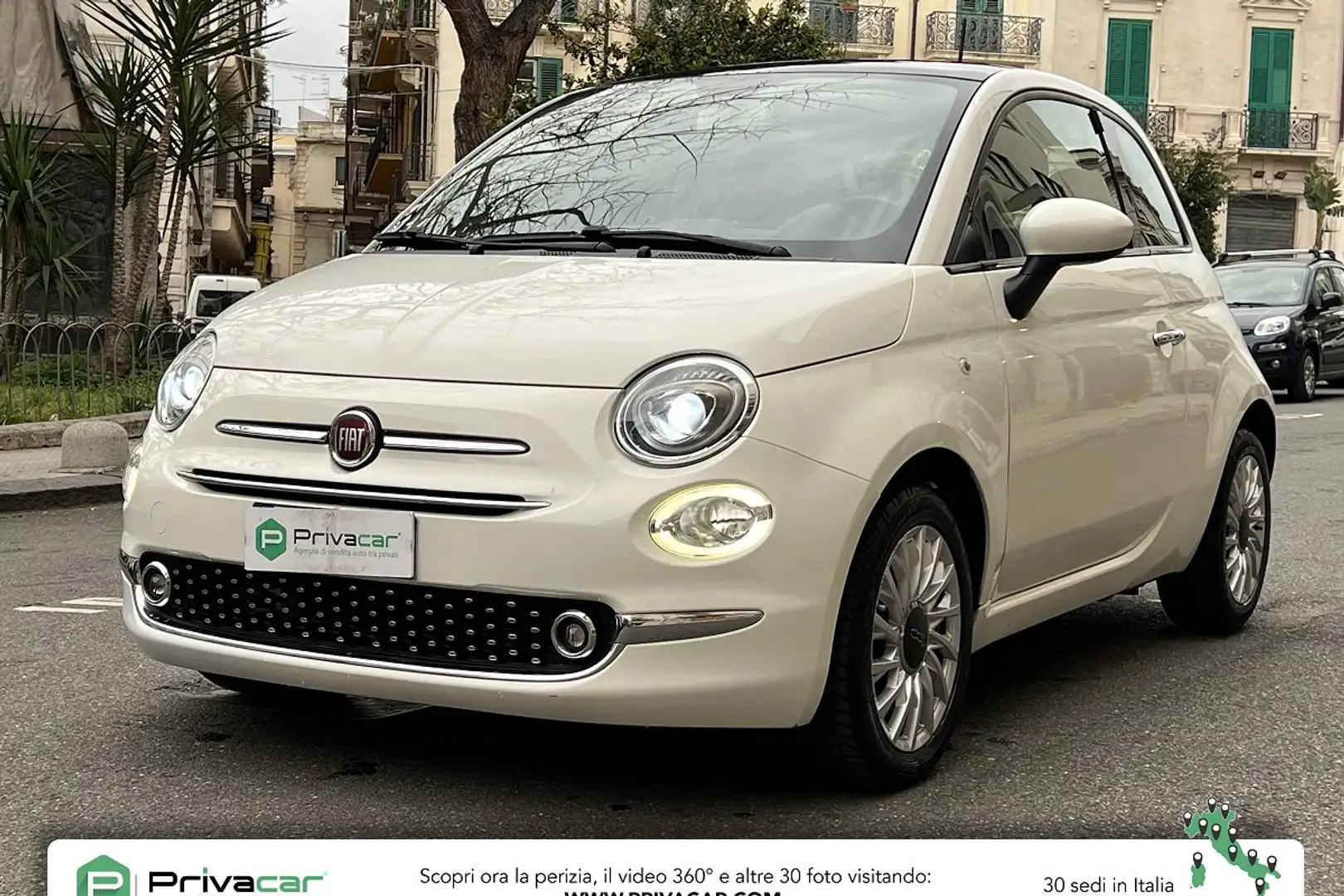 Fiat 500 500 1.2 Lounge Bianco - 1