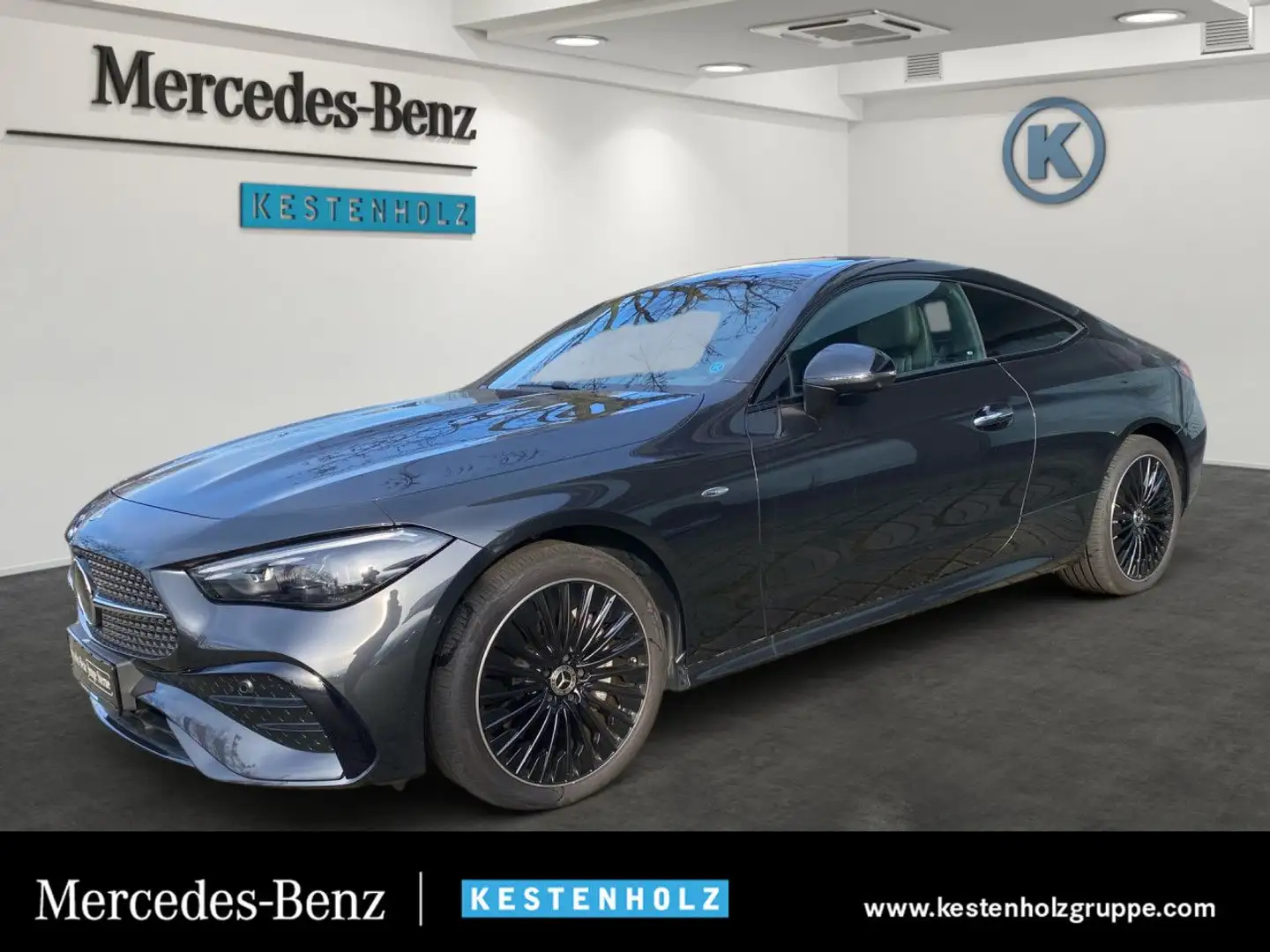 Mercedes-Benz CLE 300 e Cp. Hybrid AMG Fahrass Burmester Distr+ Grau - 1